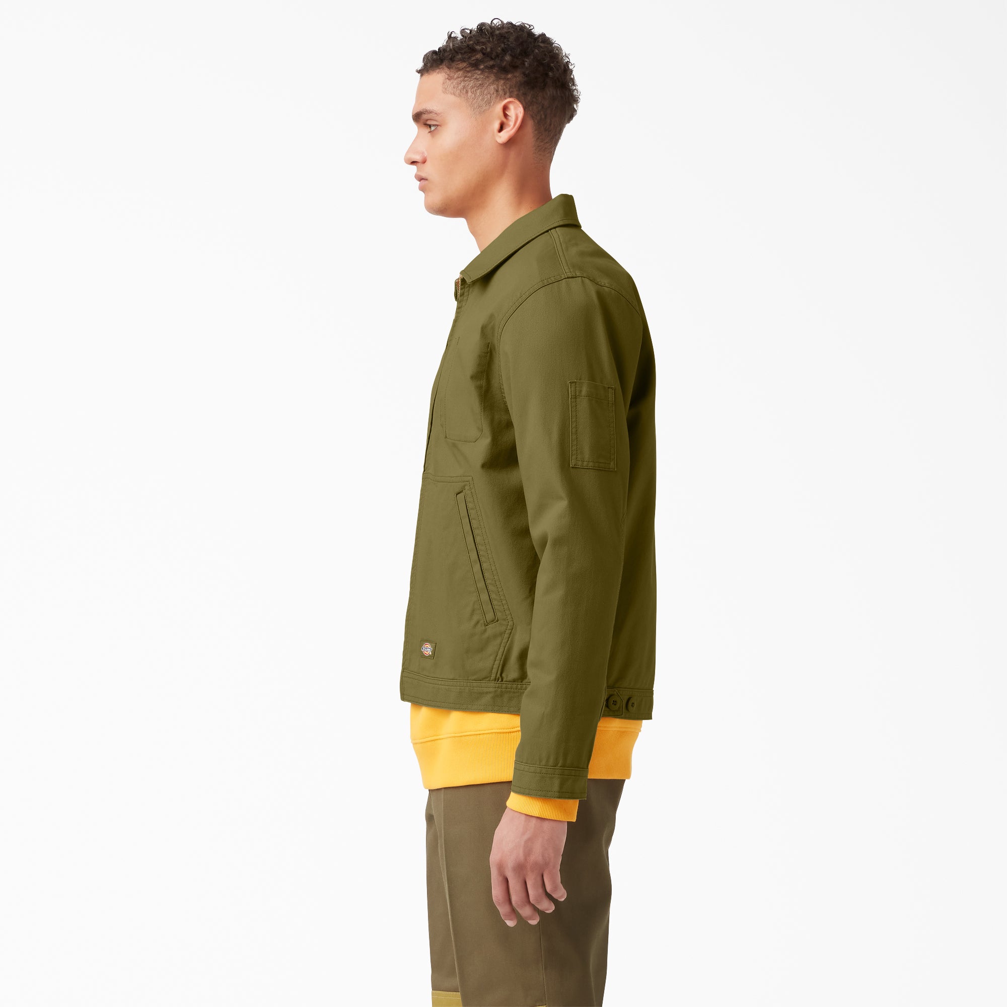 Sustainably Washed Eisenhower Jacket - Image 3