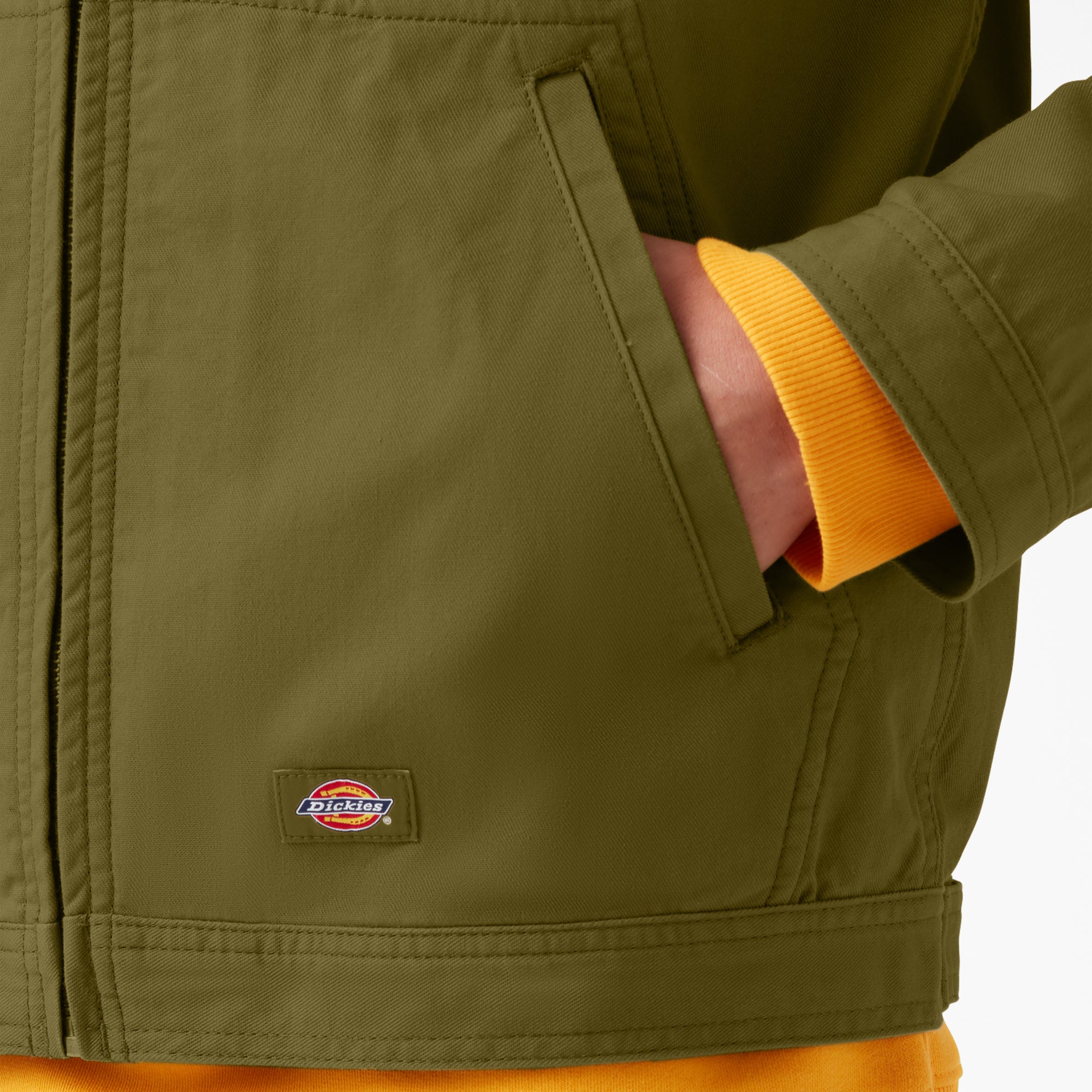 Sustainably Washed Eisenhower Jacket - Image 5