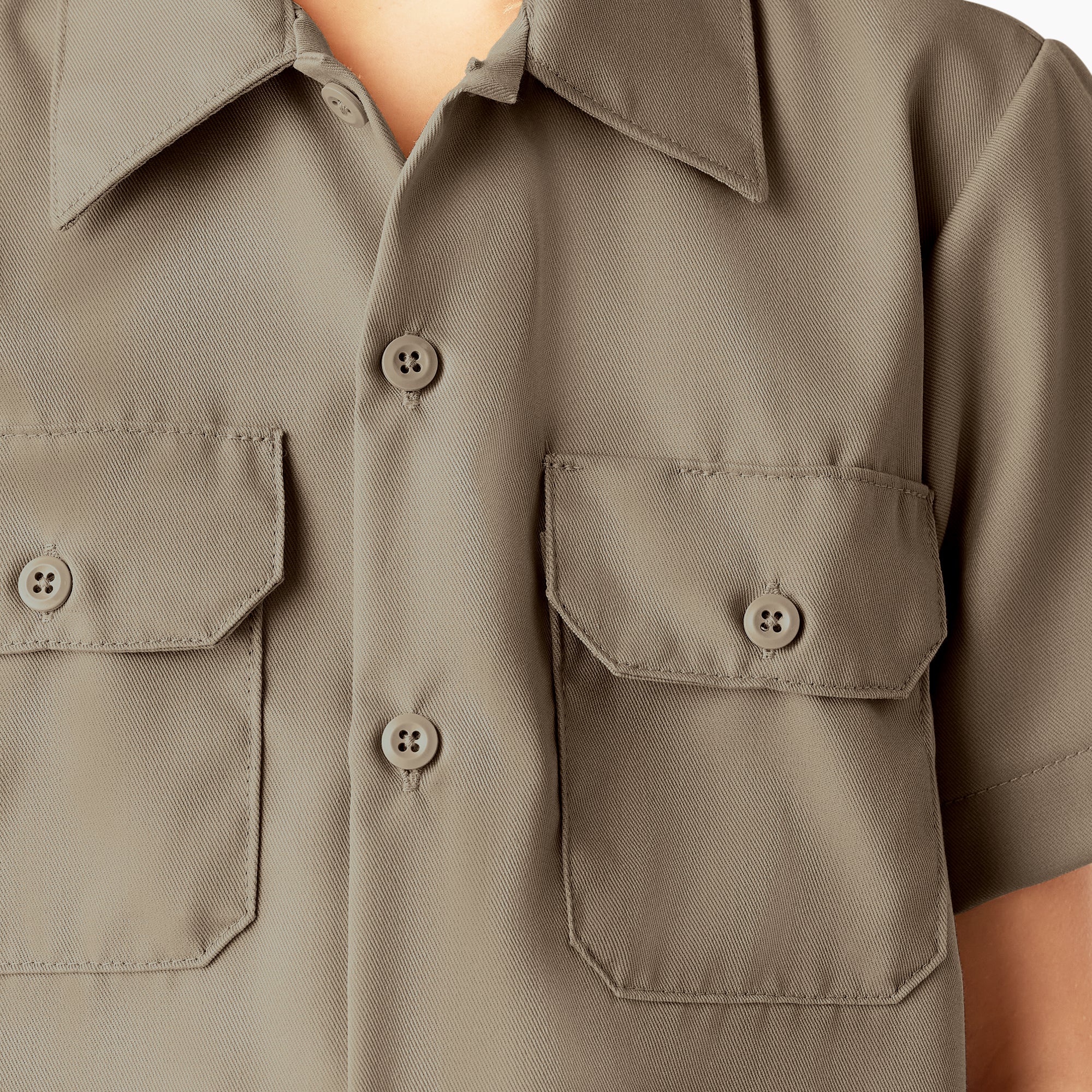 Kids' Short Sleeve Work Shirt - Image 6