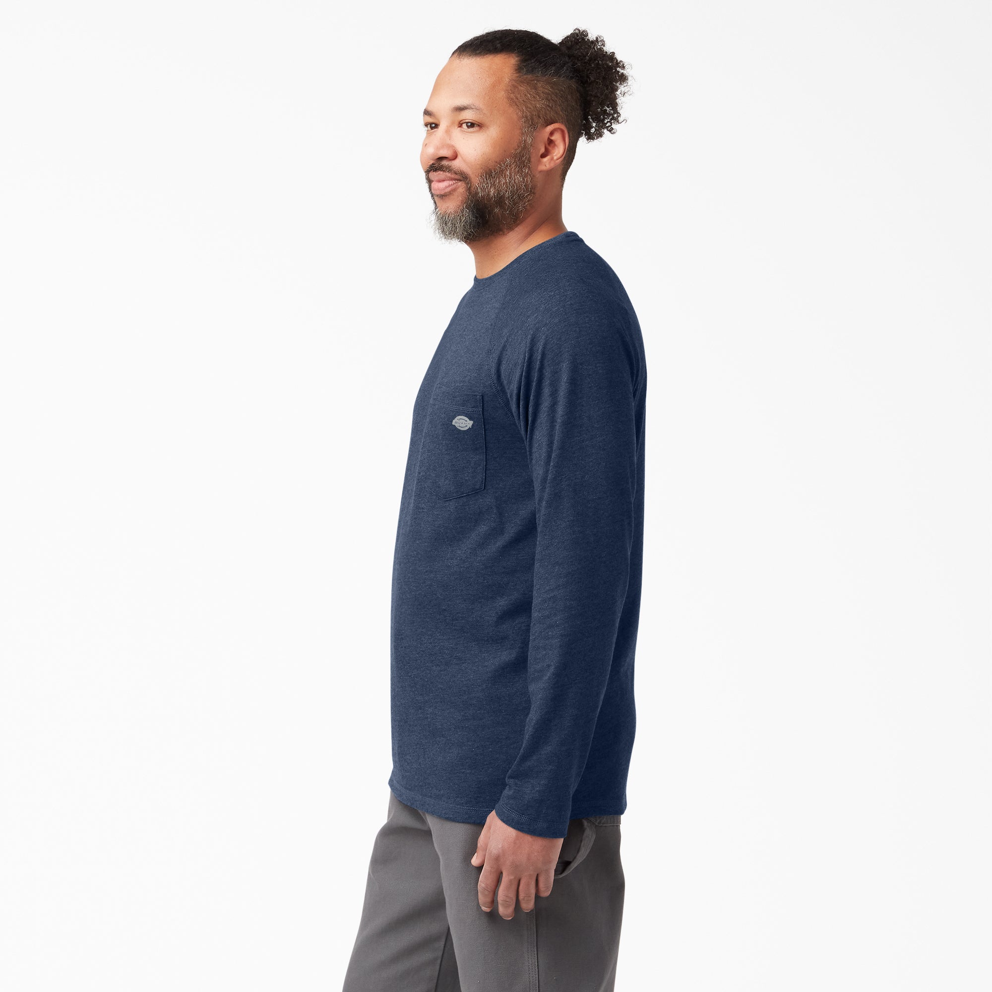 Cooling Long Sleeve Pocket T-Shirt - Image 3