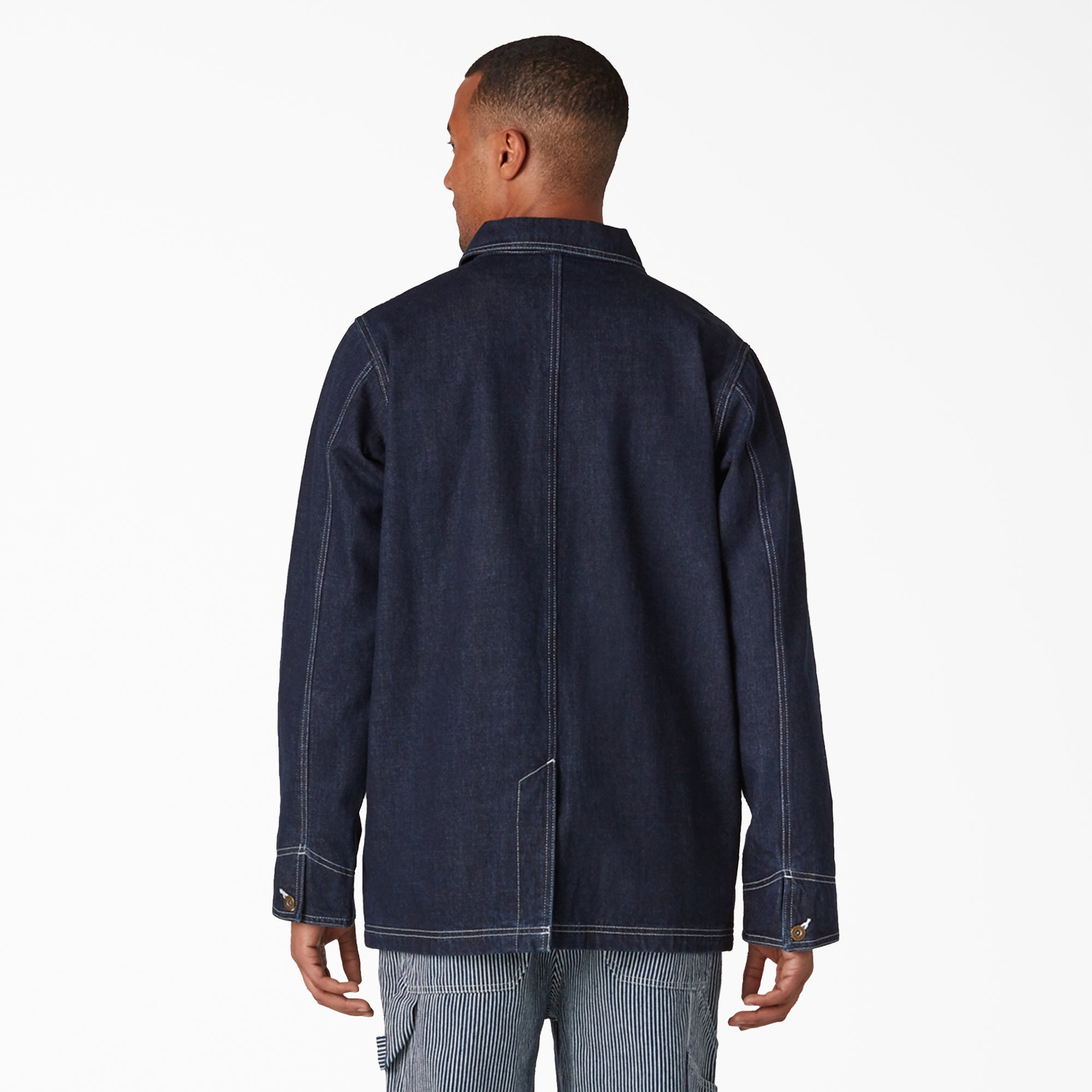 Rinsed Denim Chore Coat - Image 2
