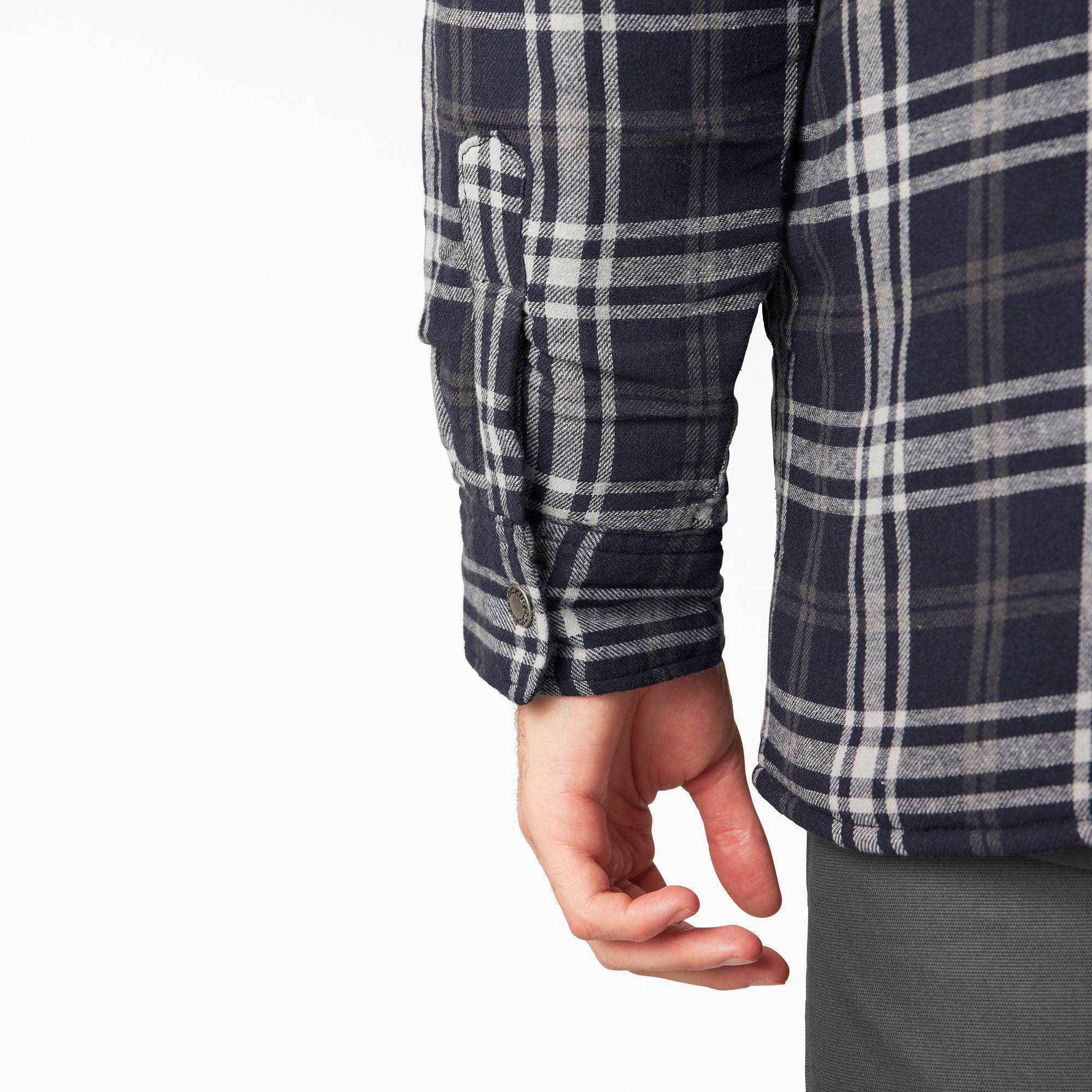 Flannel Hooded Shirt Jacket - Image 11