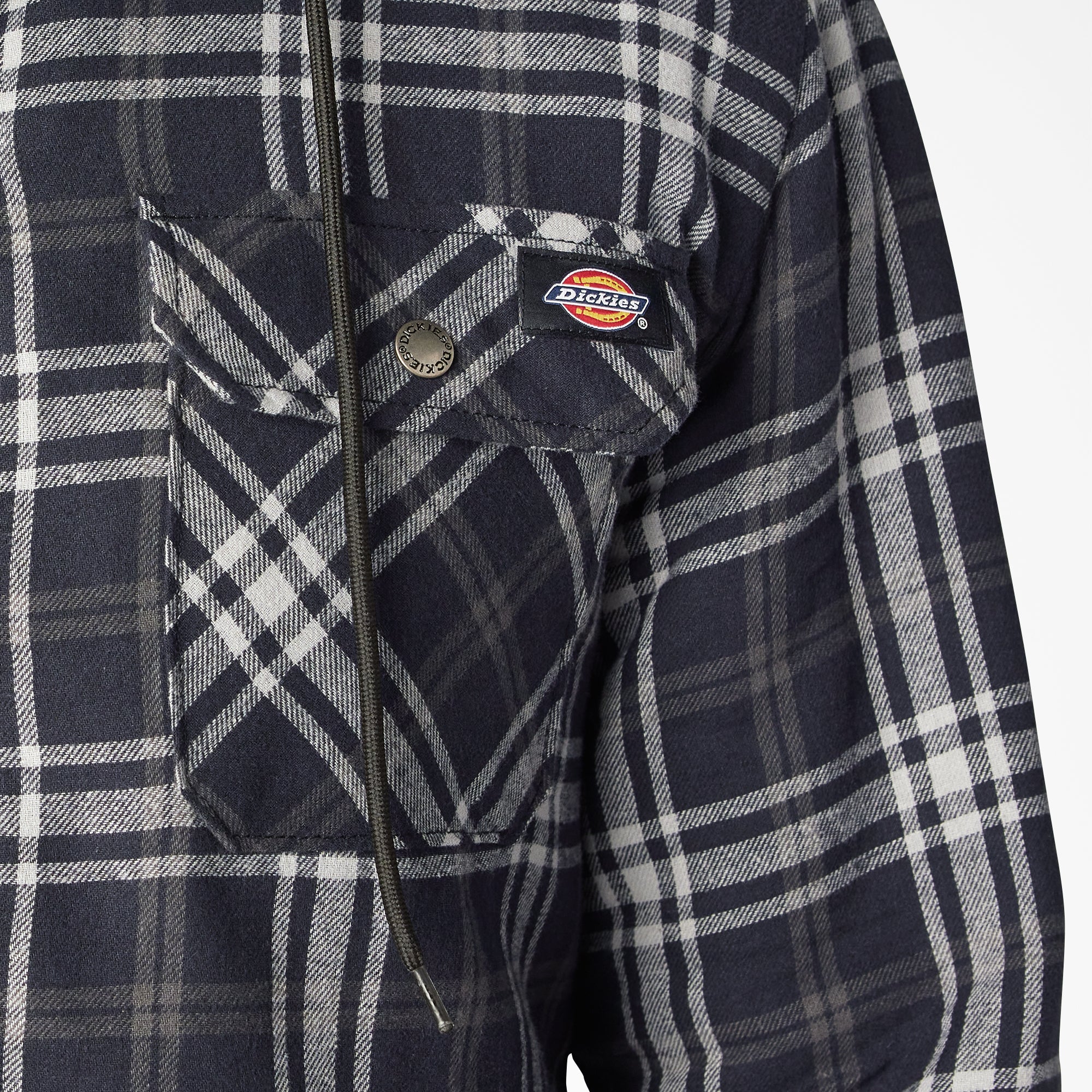 Flannel Hooded Shirt Jacket - Image 8