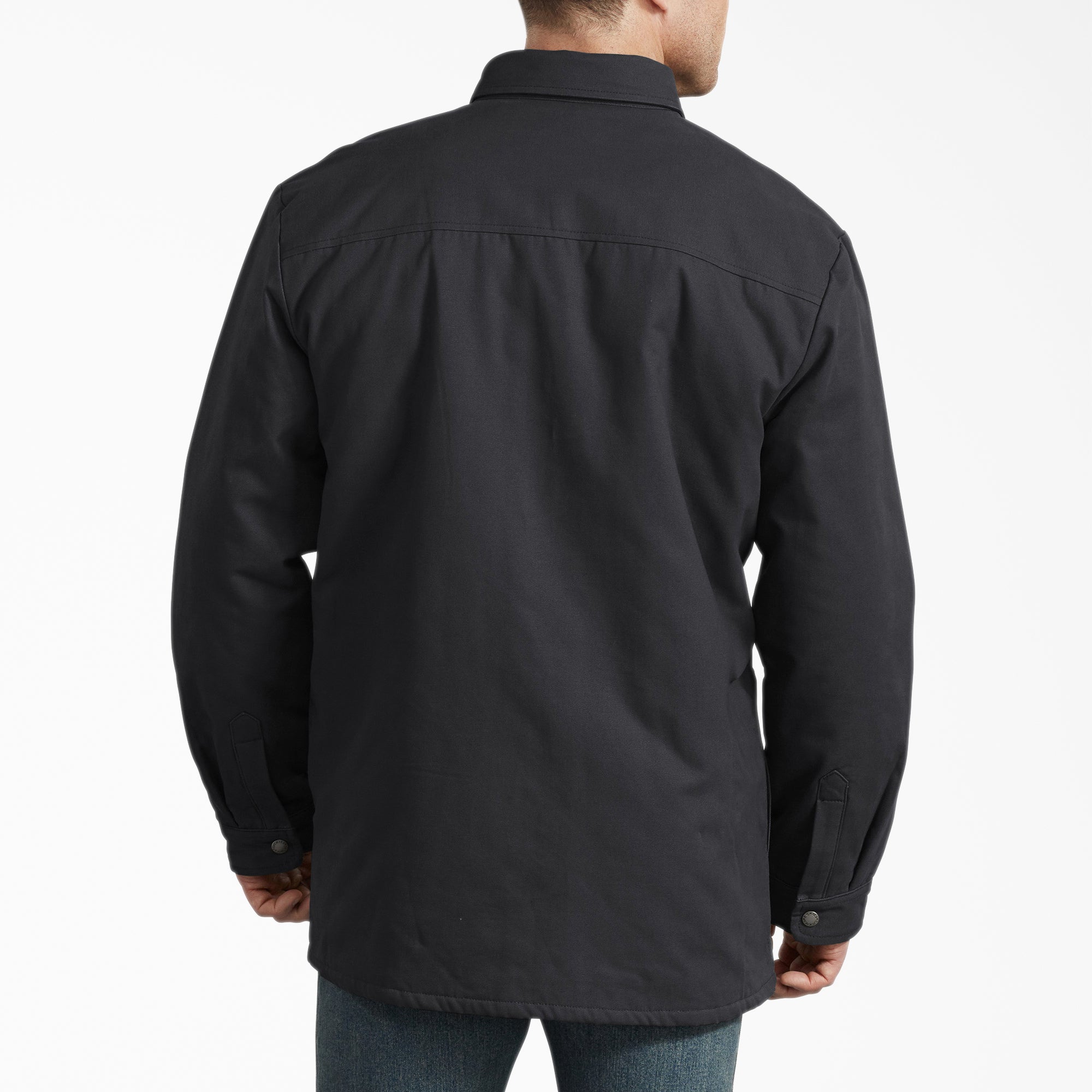 Plaid Lined Shirt Jacket - Image 2