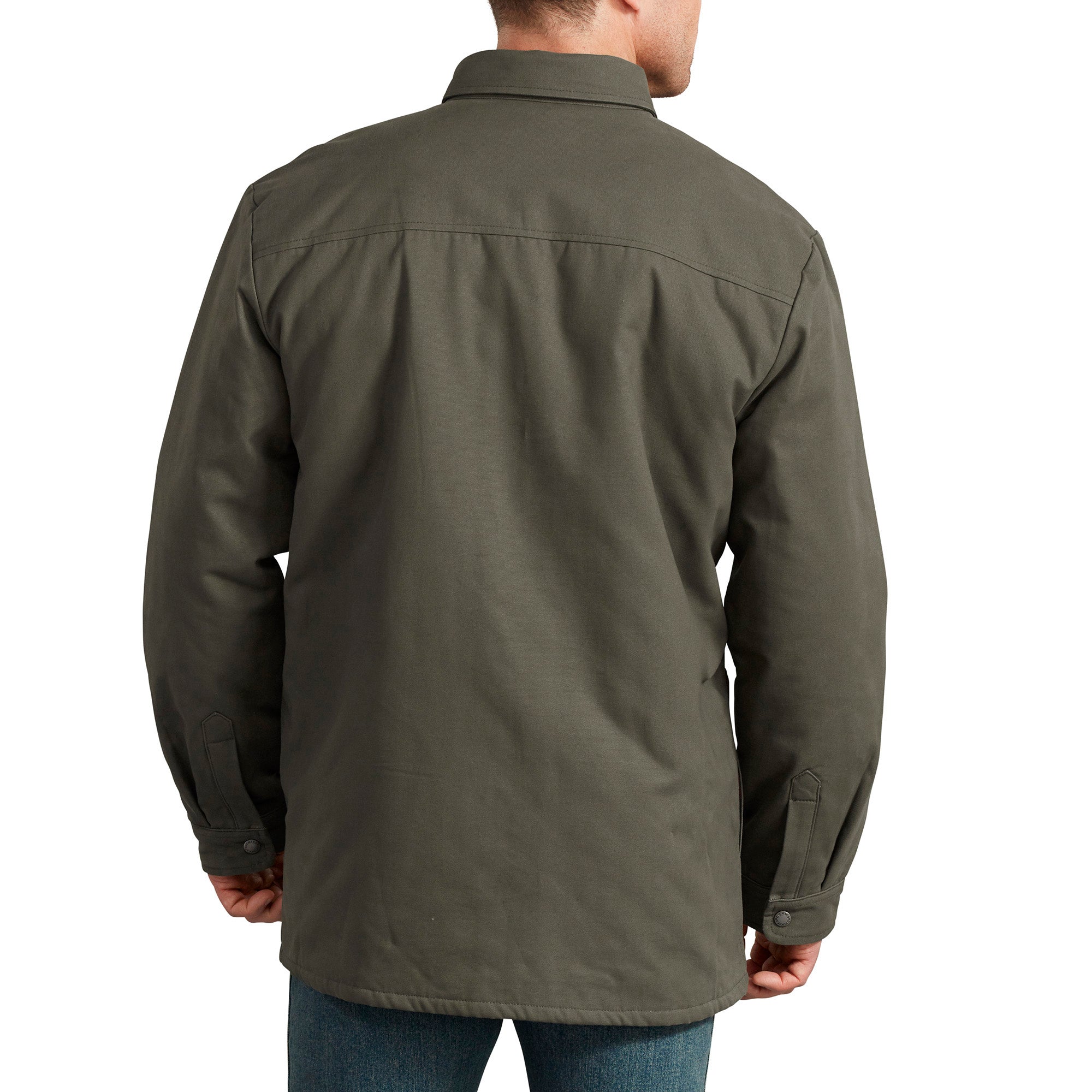 Plaid Lined Shirt Jacket - Image 2