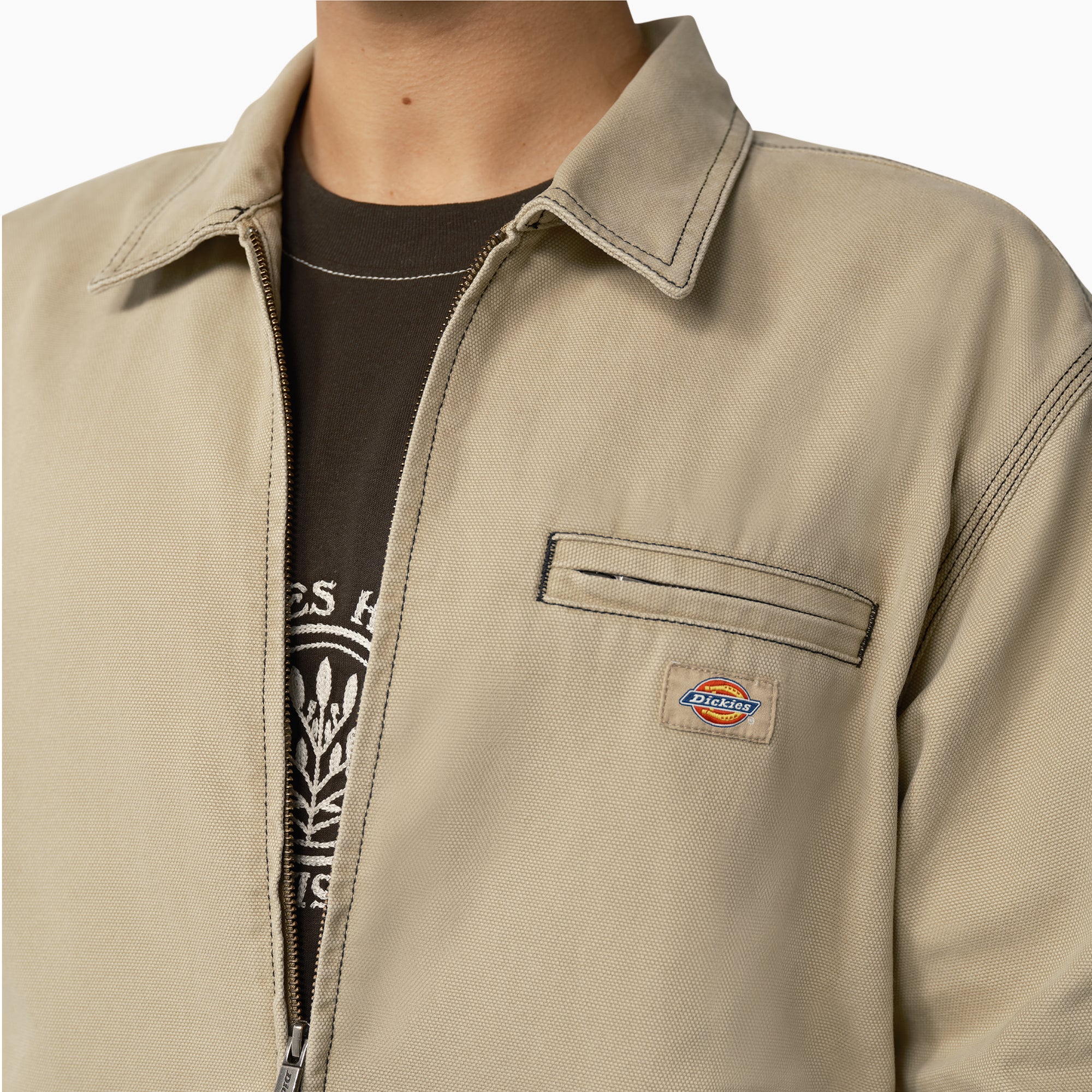 Duck Contrast Stitch Jacket - Image 3