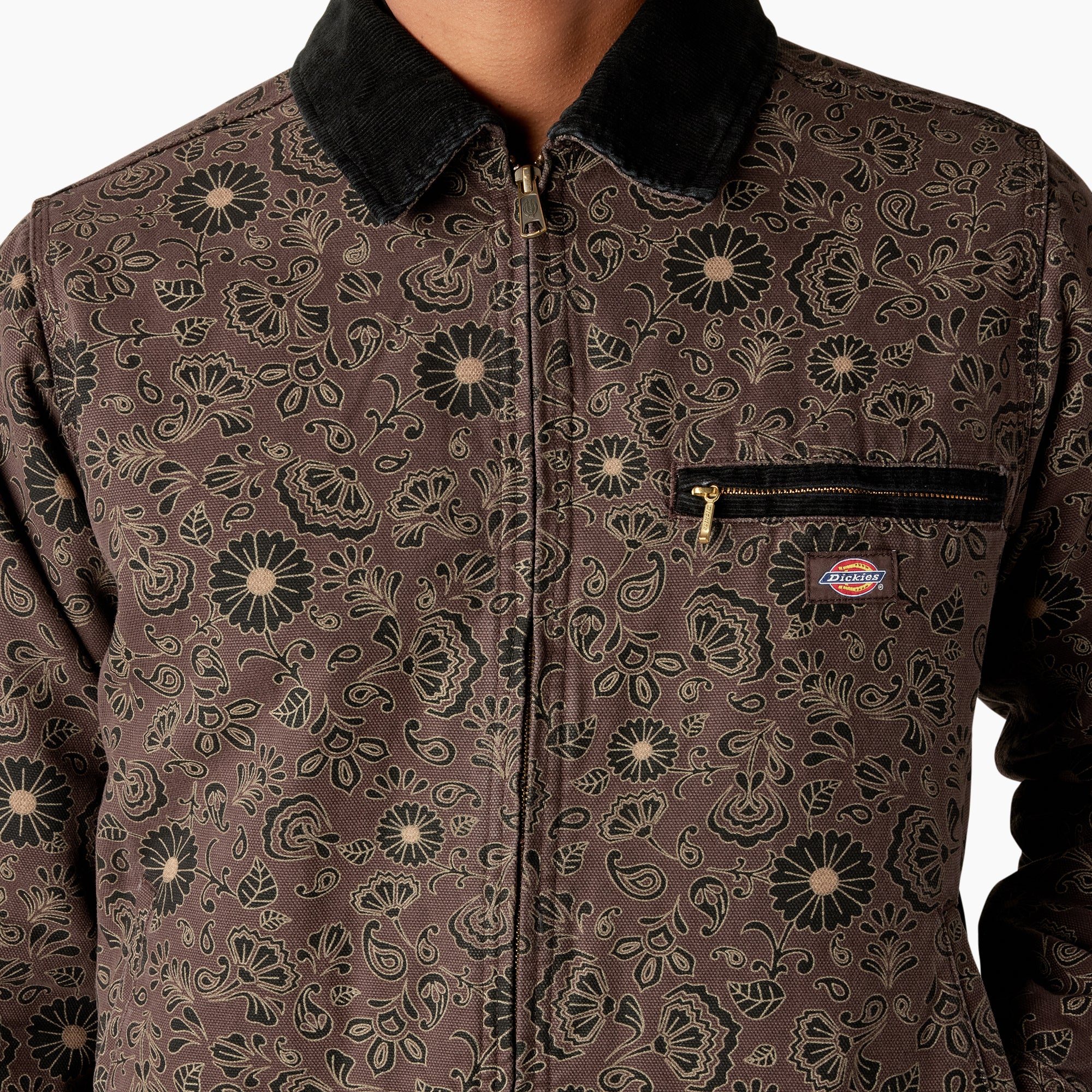 Ellis Floral Print Duck Canvas Jacket - Image 5