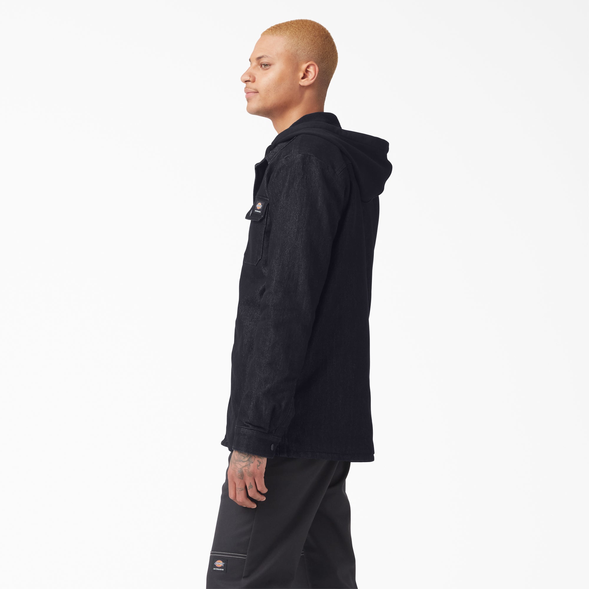 Dickies Skateboarding Denim Shirt Jacket - Image 3