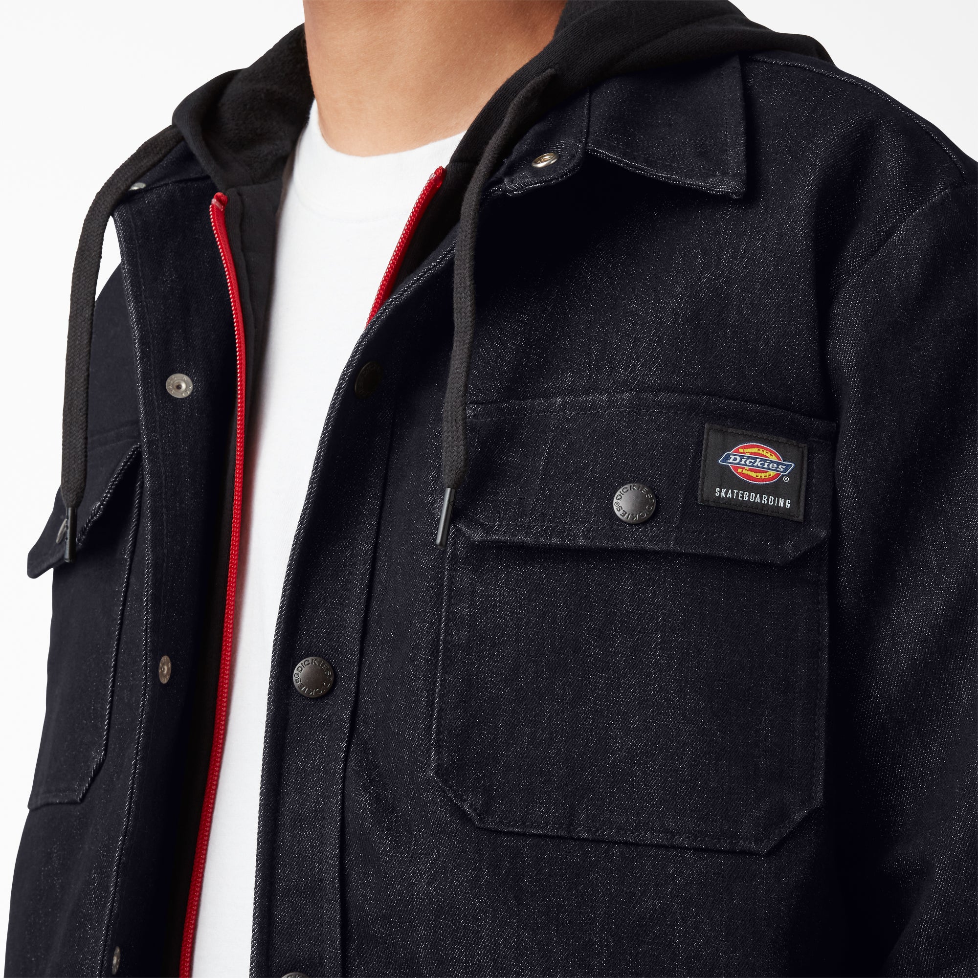 Dickies Skateboarding Denim Shirt Jacket - Image 5