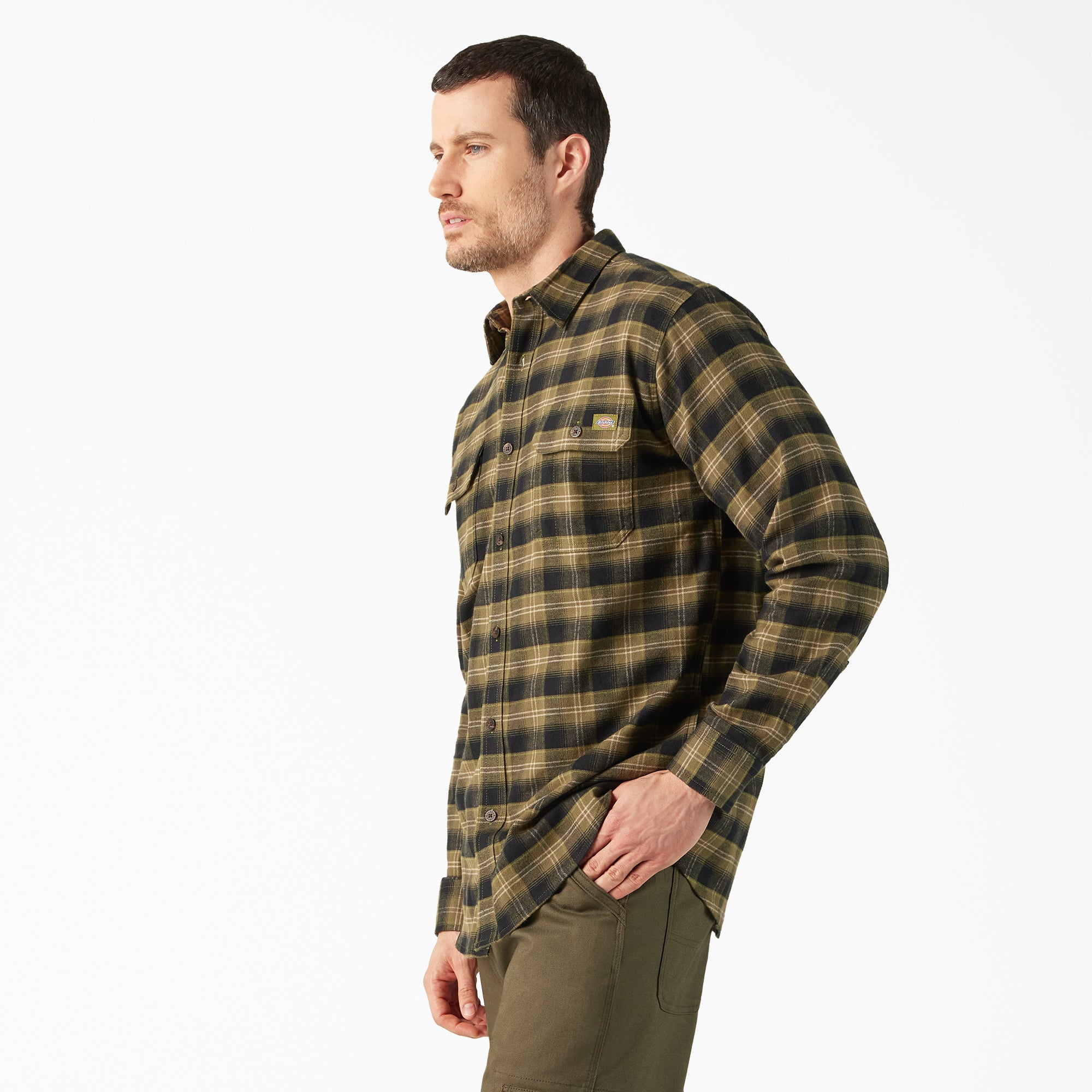 FLEX Long Sleeve Flannel Shirt - Image 3
