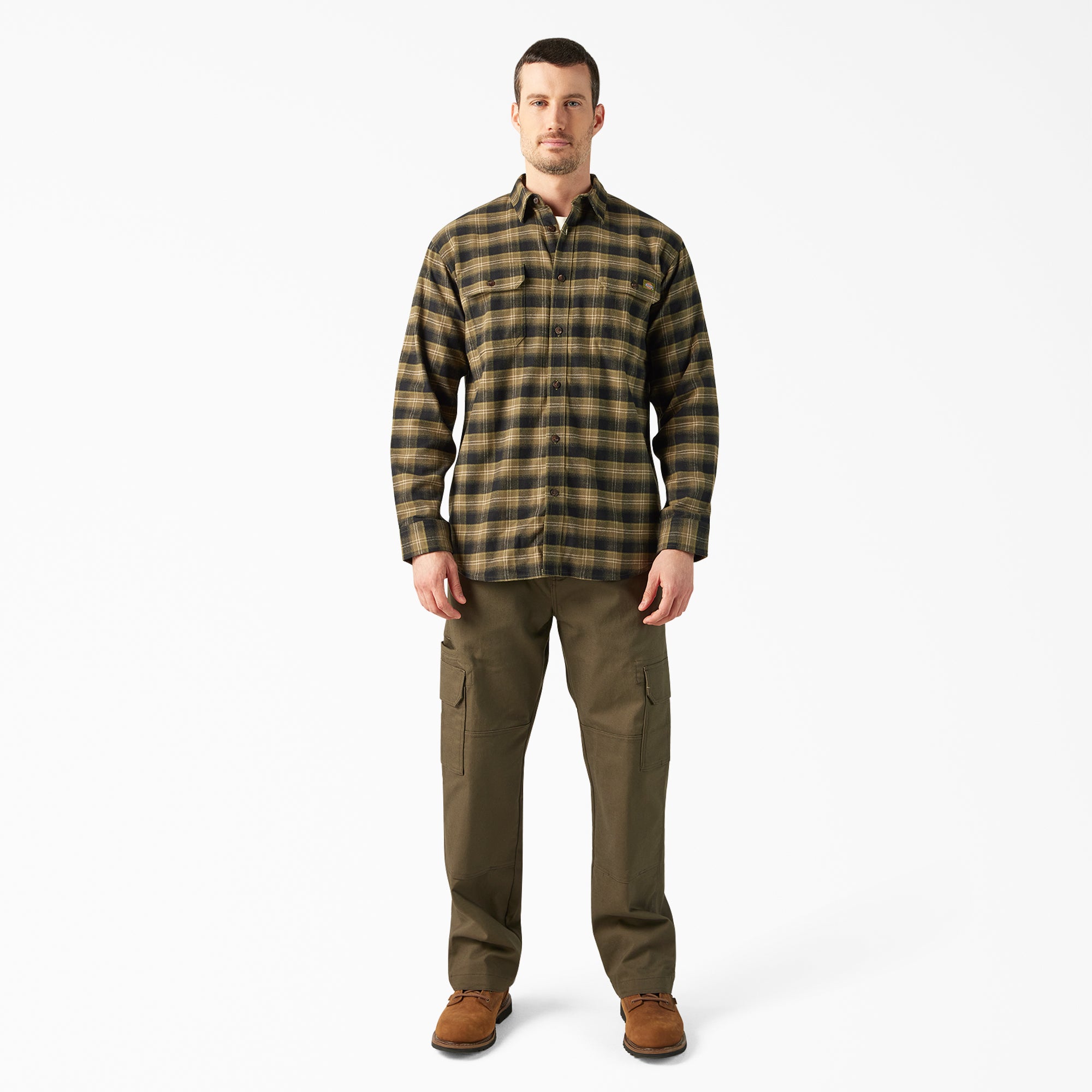 FLEX Long Sleeve Flannel Shirt - Image 4