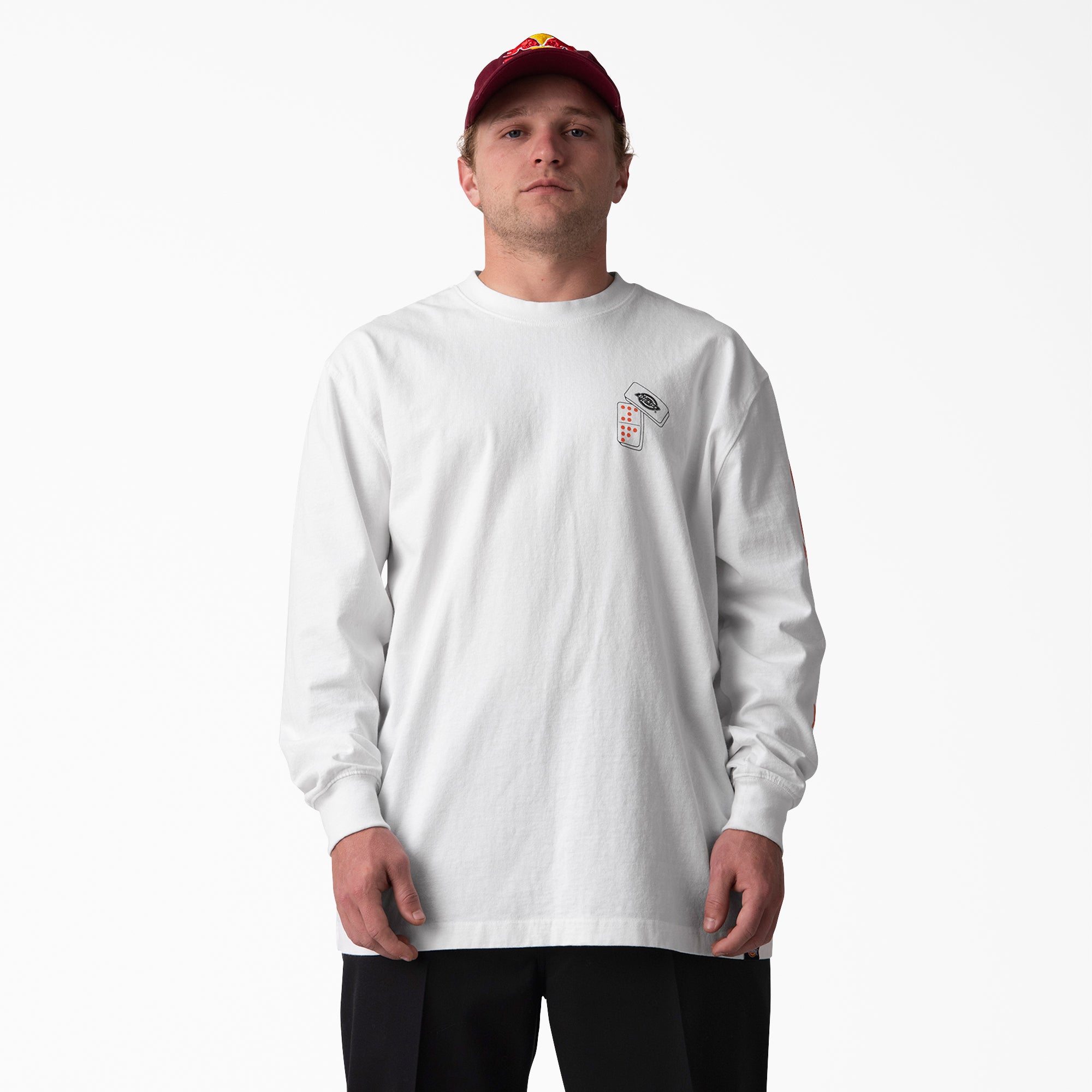 Jamie Foy Logo Graphic Long Sleeve T-Shirt