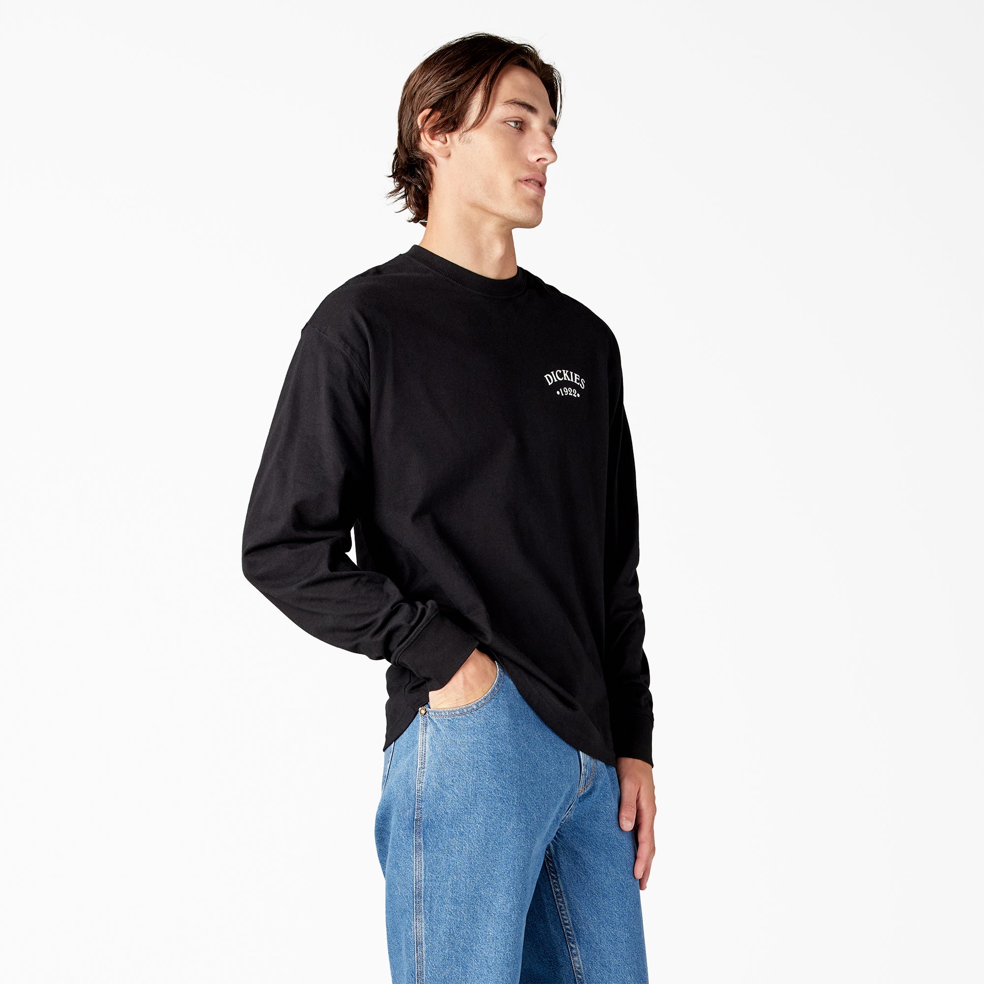 Garden Plain Graphic Long Sleeve T-Shirt - Image 4
