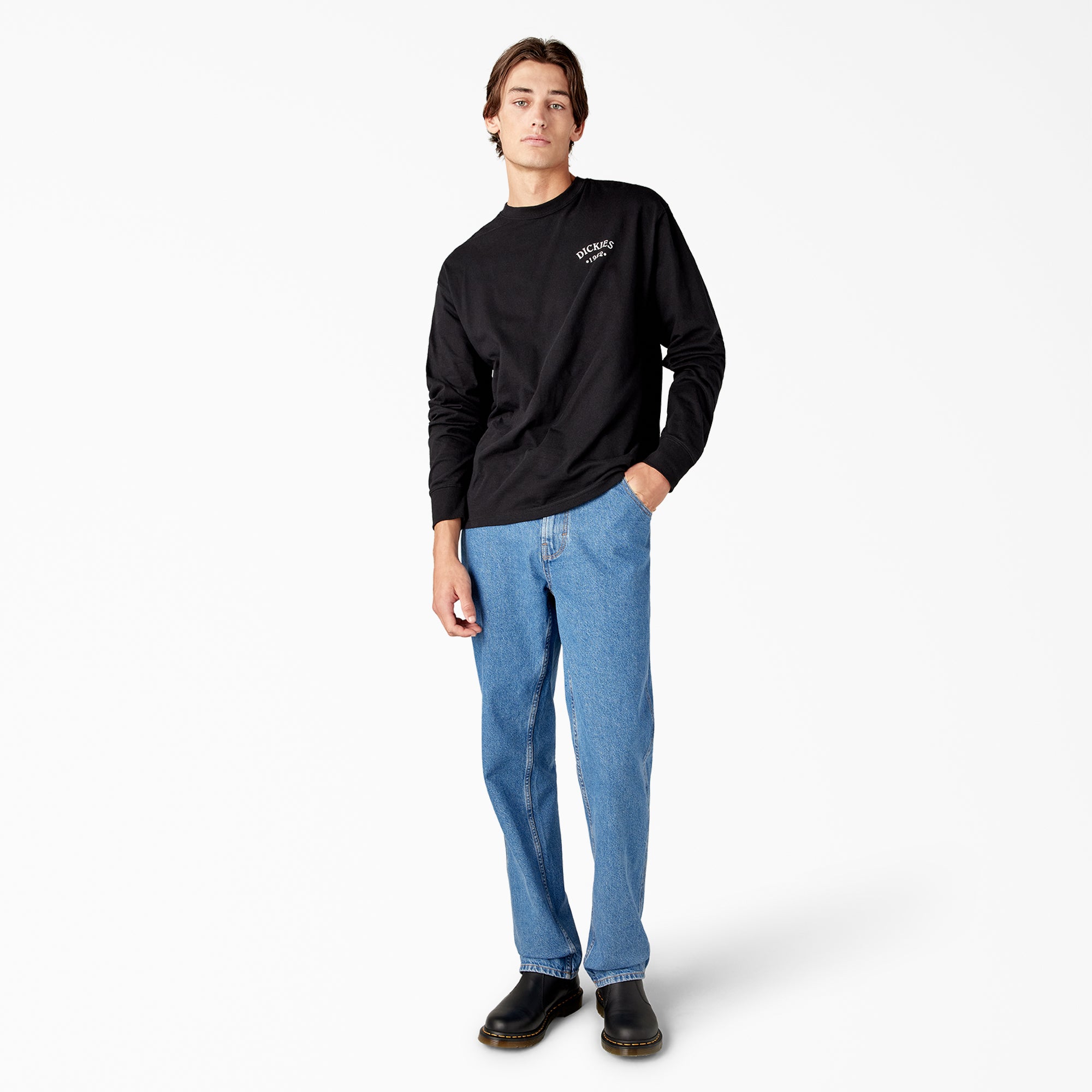 Garden Plain Graphic Long Sleeve T-Shirt - Image 5