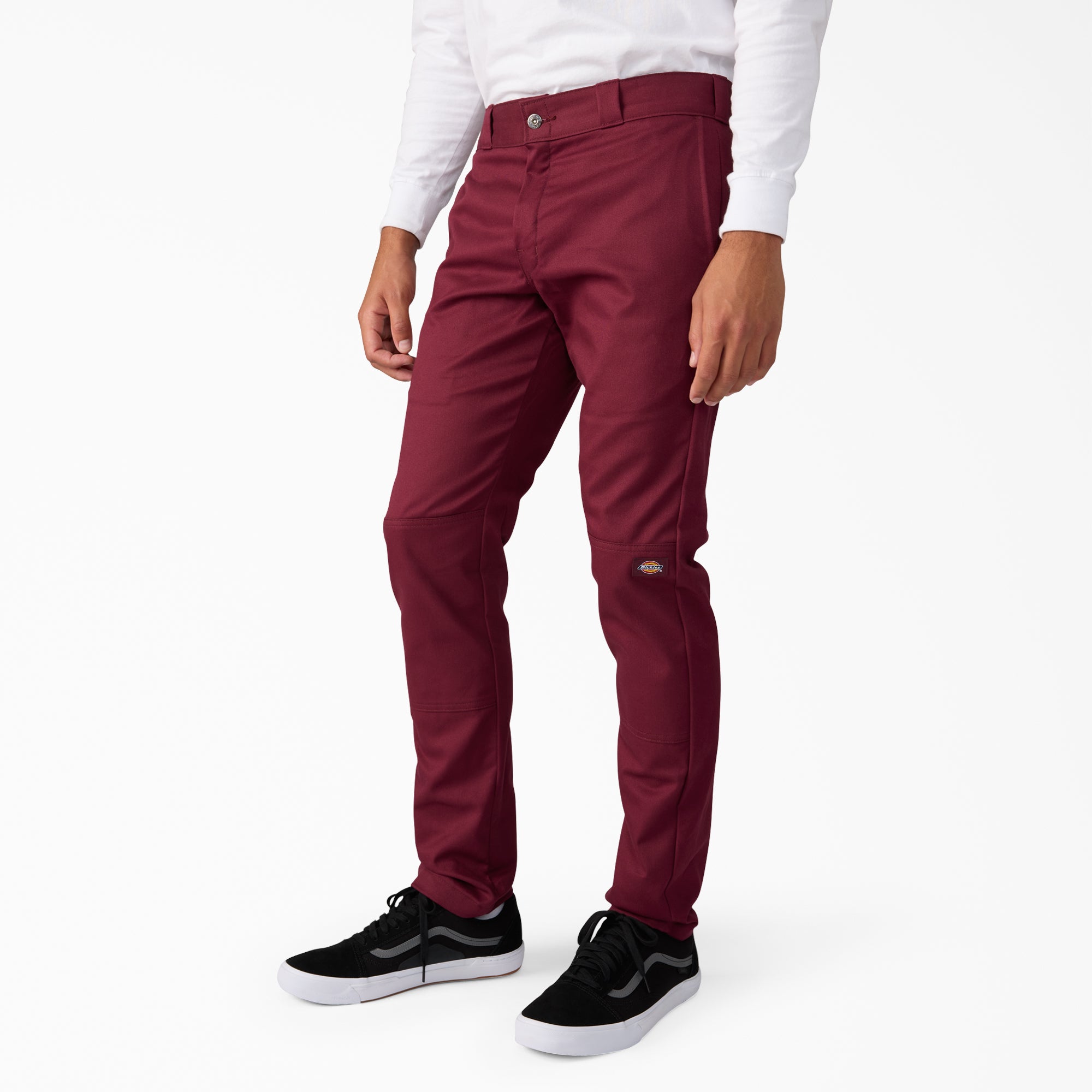 FLEX Skinny Fit Double Knee Work Pants - Image 3