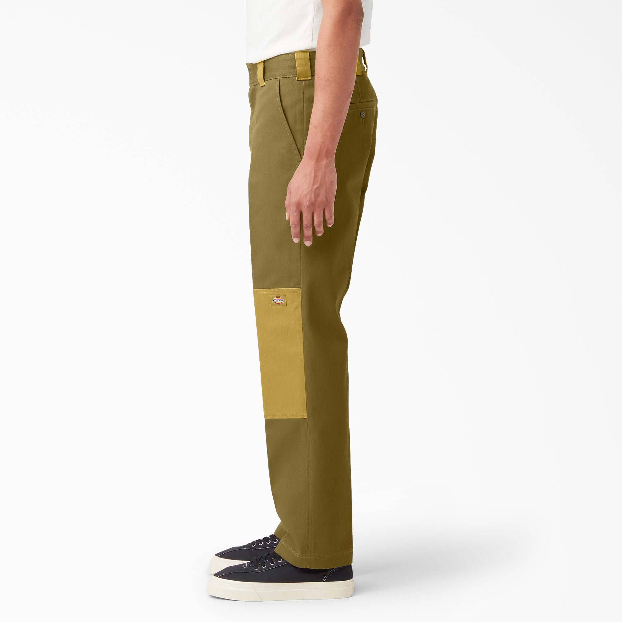 Contrast Double Knee Pants - Image 3