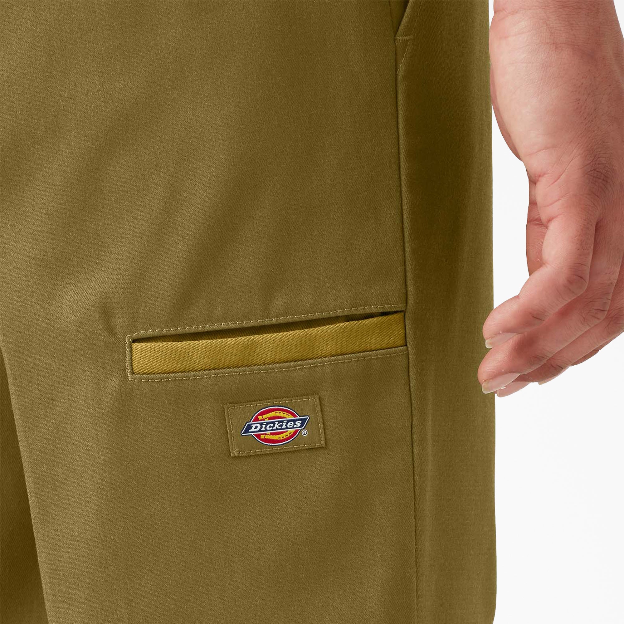 Contrast Double Knee Pants - Image 4