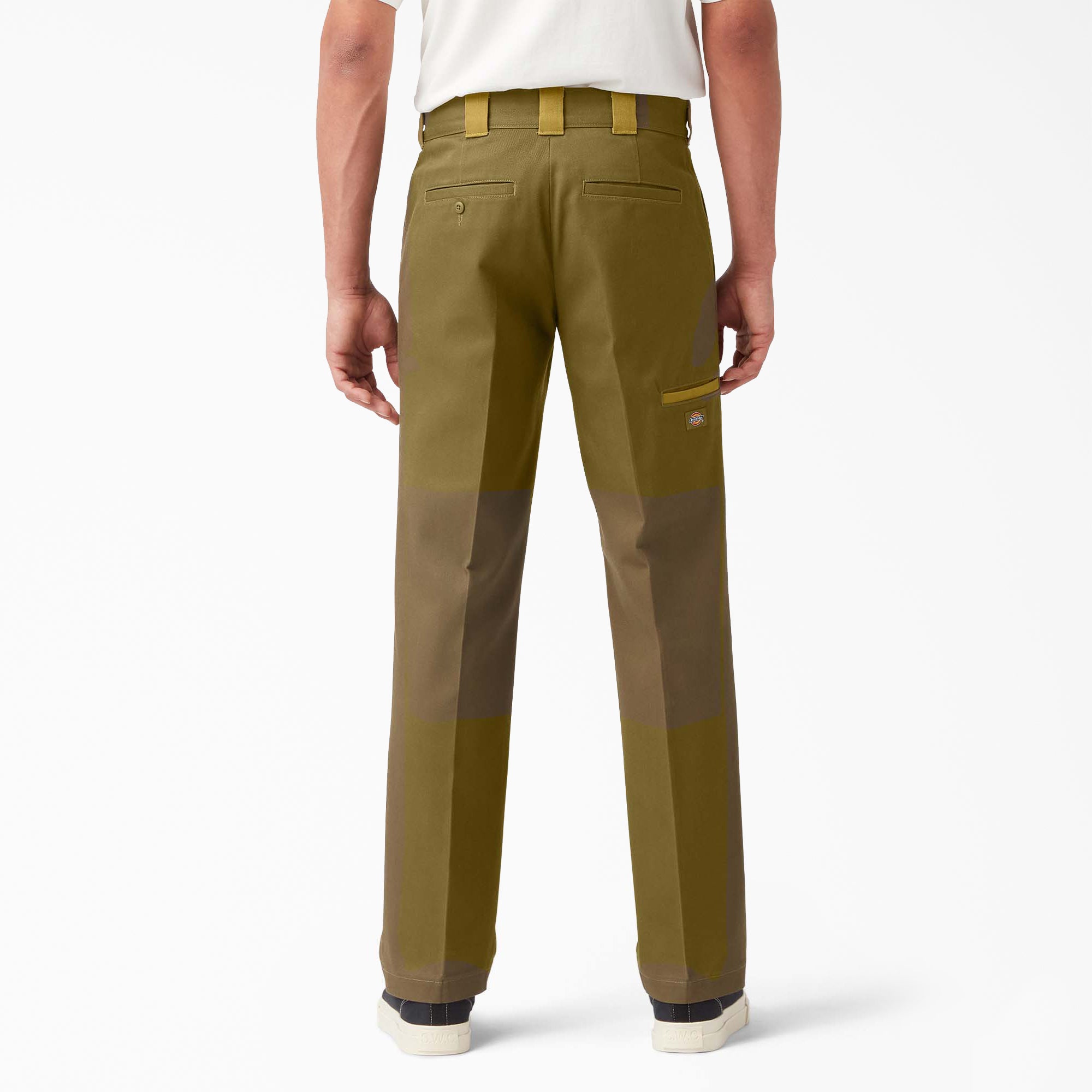 Contrast Double Knee Pants - Image 2