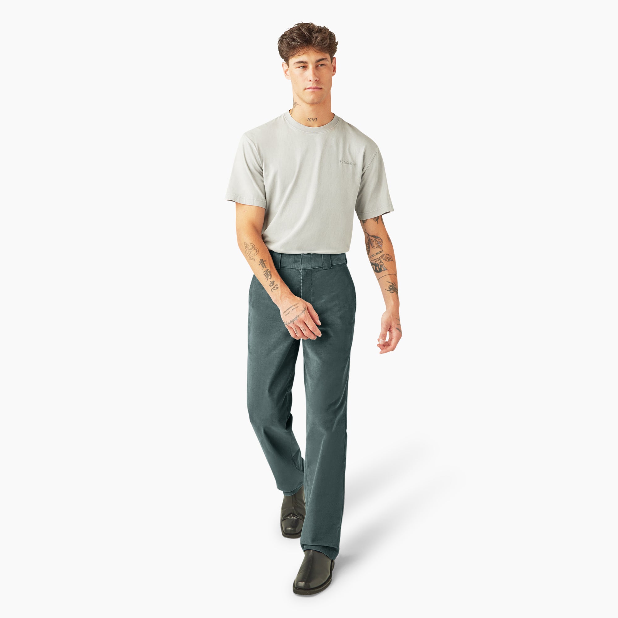 Regular Fit Corduroy Pants - Image 4