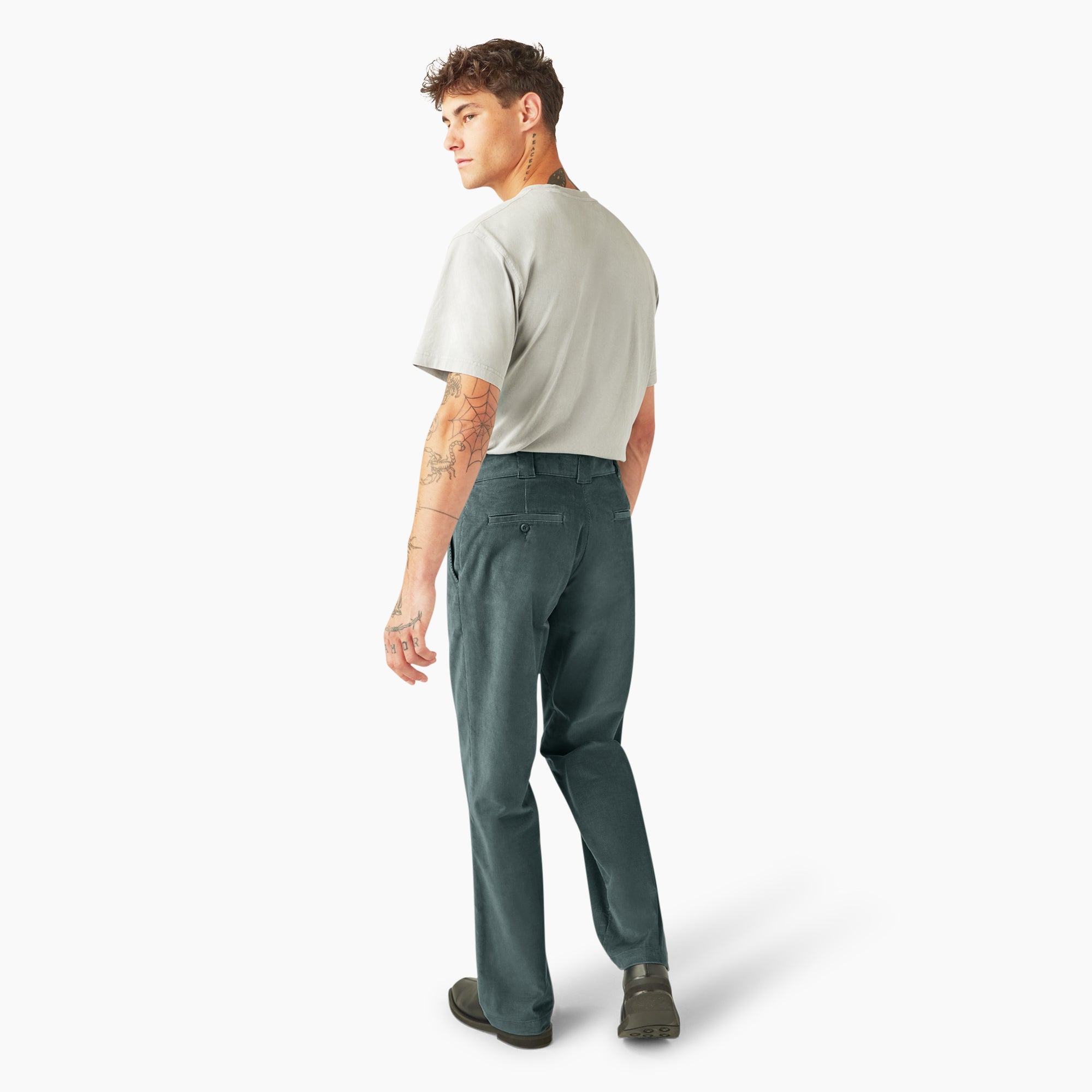 Regular Fit Corduroy Pants - Image 5