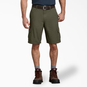 Relaxed Fit Ripstop Cargo Shorts. 11