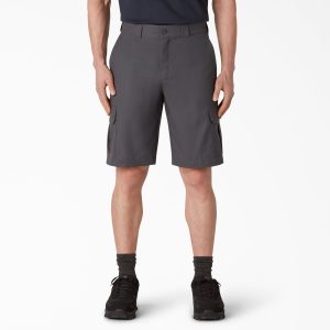 FLEX Cooling Active Waist Regular Fit Cargo Shorts. 11