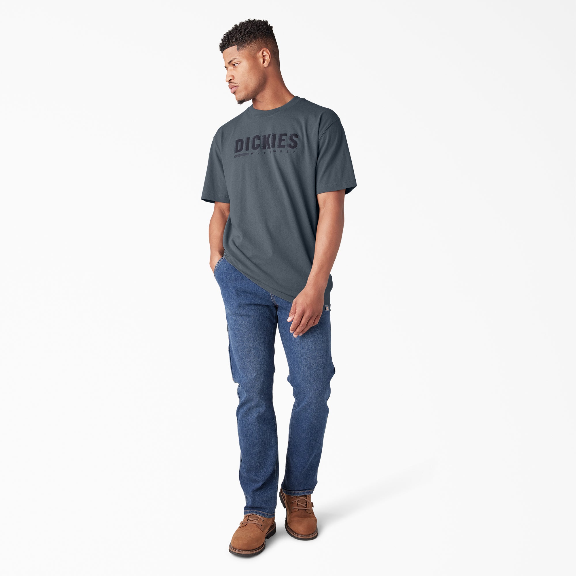 Short Sleeve Workwear Graphic T-Shirt - Image 5