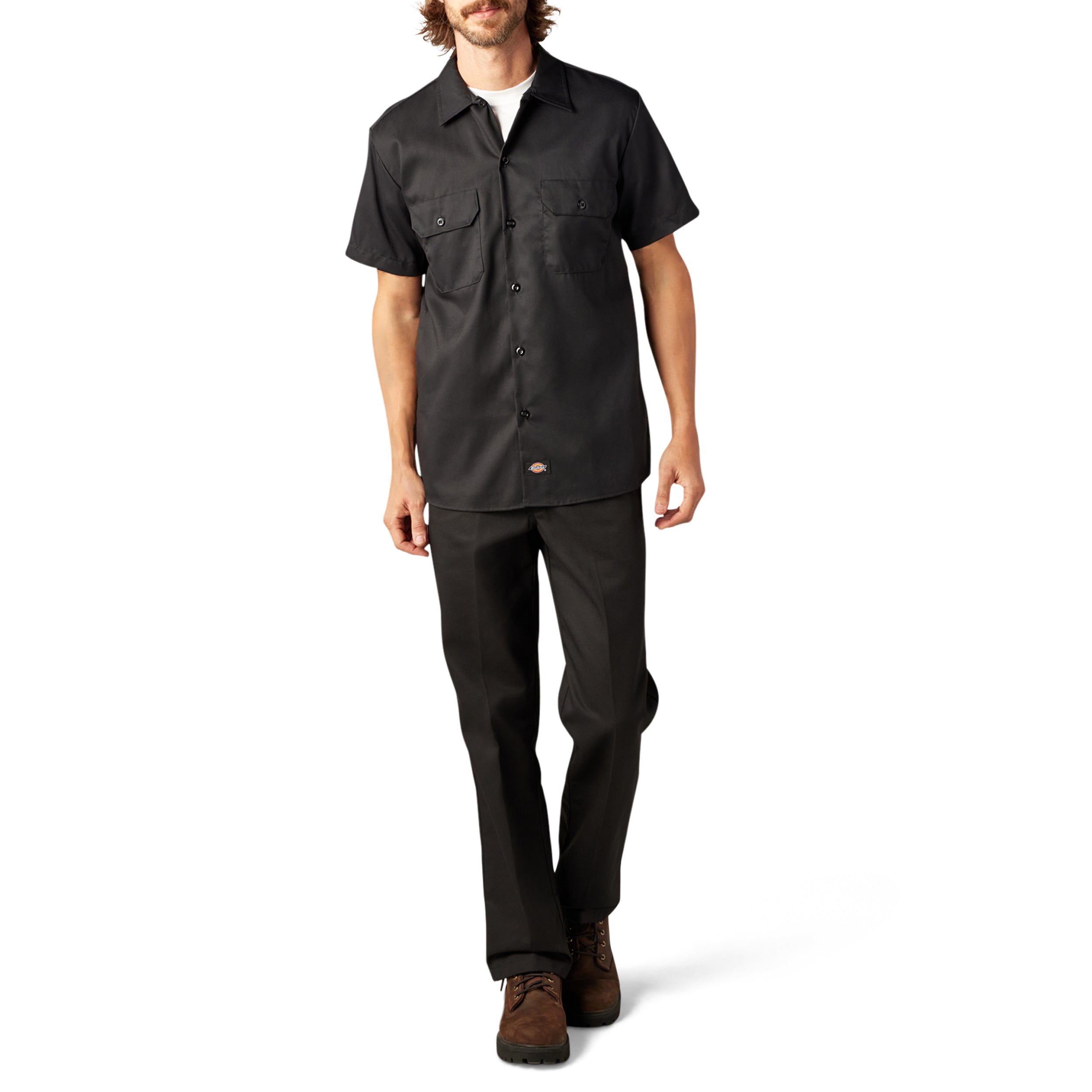 FLEX Slim Fit Short Sleeve Work Shirt - Image 5