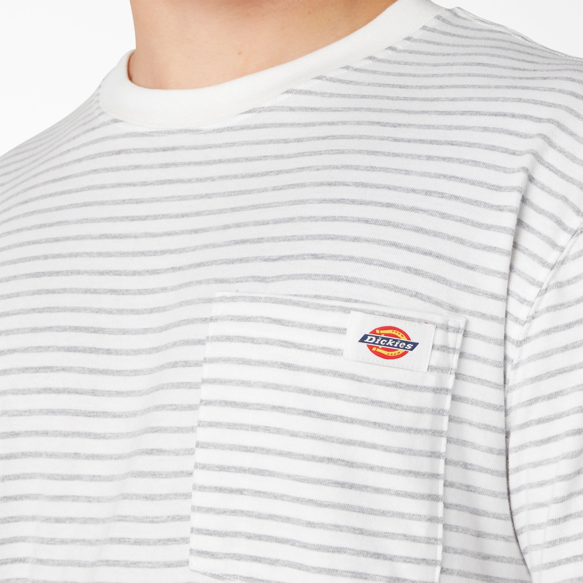 Regular Fit Striped Pocket T-Shirt - Image 4