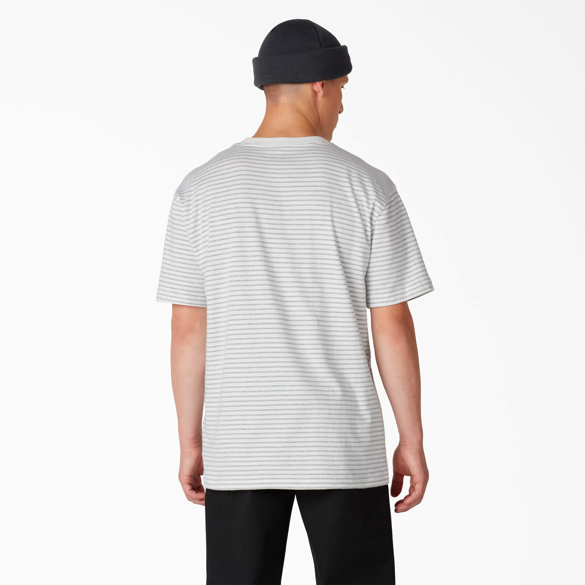 Regular Fit Striped Pocket T-Shirt - Image 2