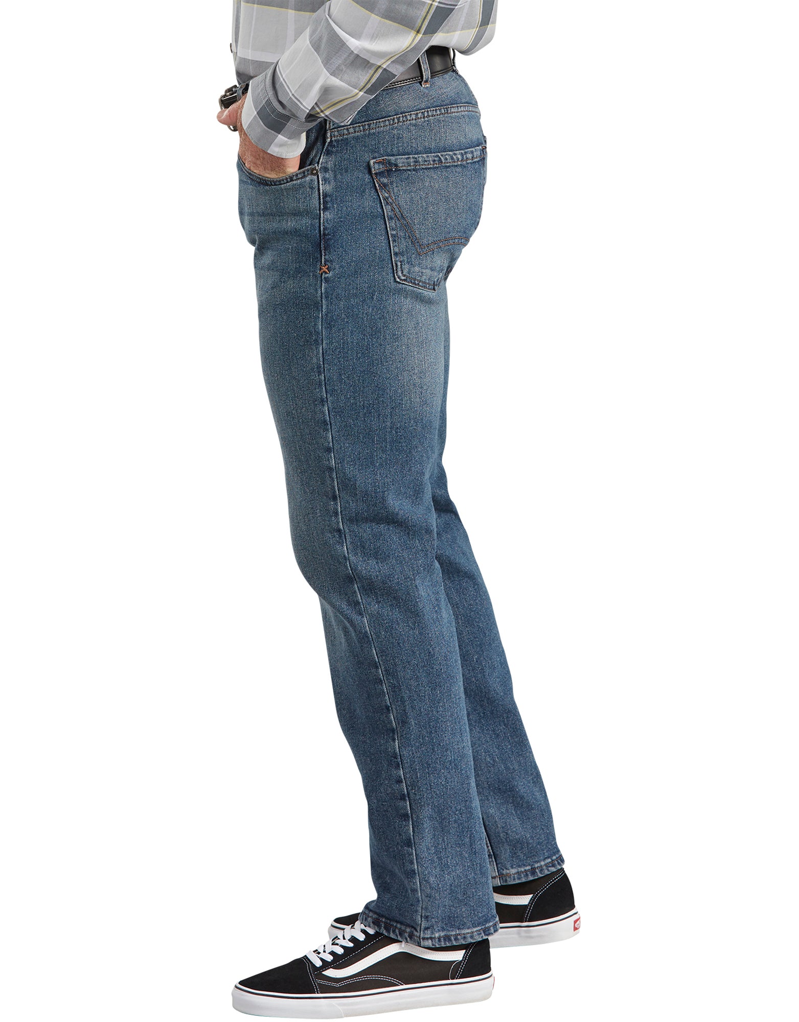 Dickies X-Series Regular Fit Straight Leg 5-Pocket Denim Jeans - Image 3