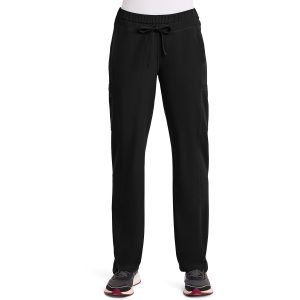 Women's Dynamix Mid Rise Straight Leg Drawstring Scrub Pant