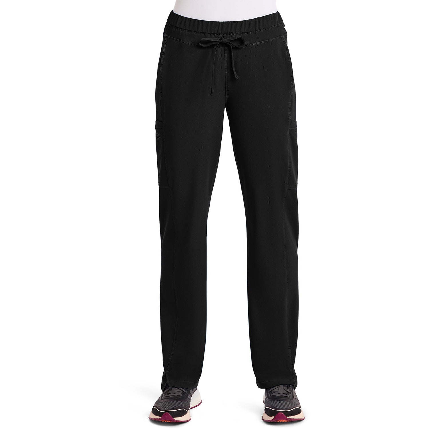 Women's Dynamix Mid Rise Straight Leg Drawstring Scrub Pant