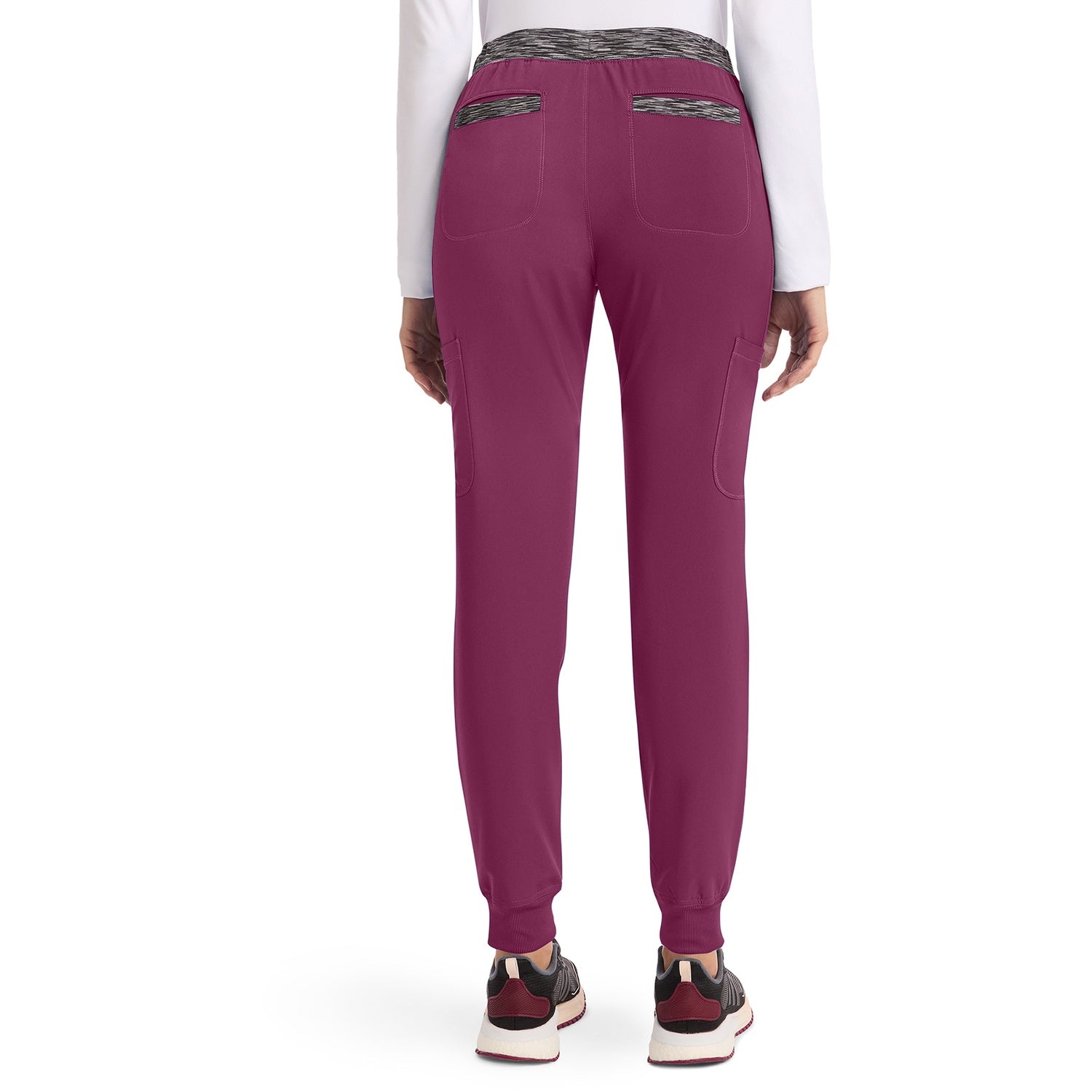 Women's Dynamix Natural Rise Tapered Leg Jogger Scrub Pant - Image 2