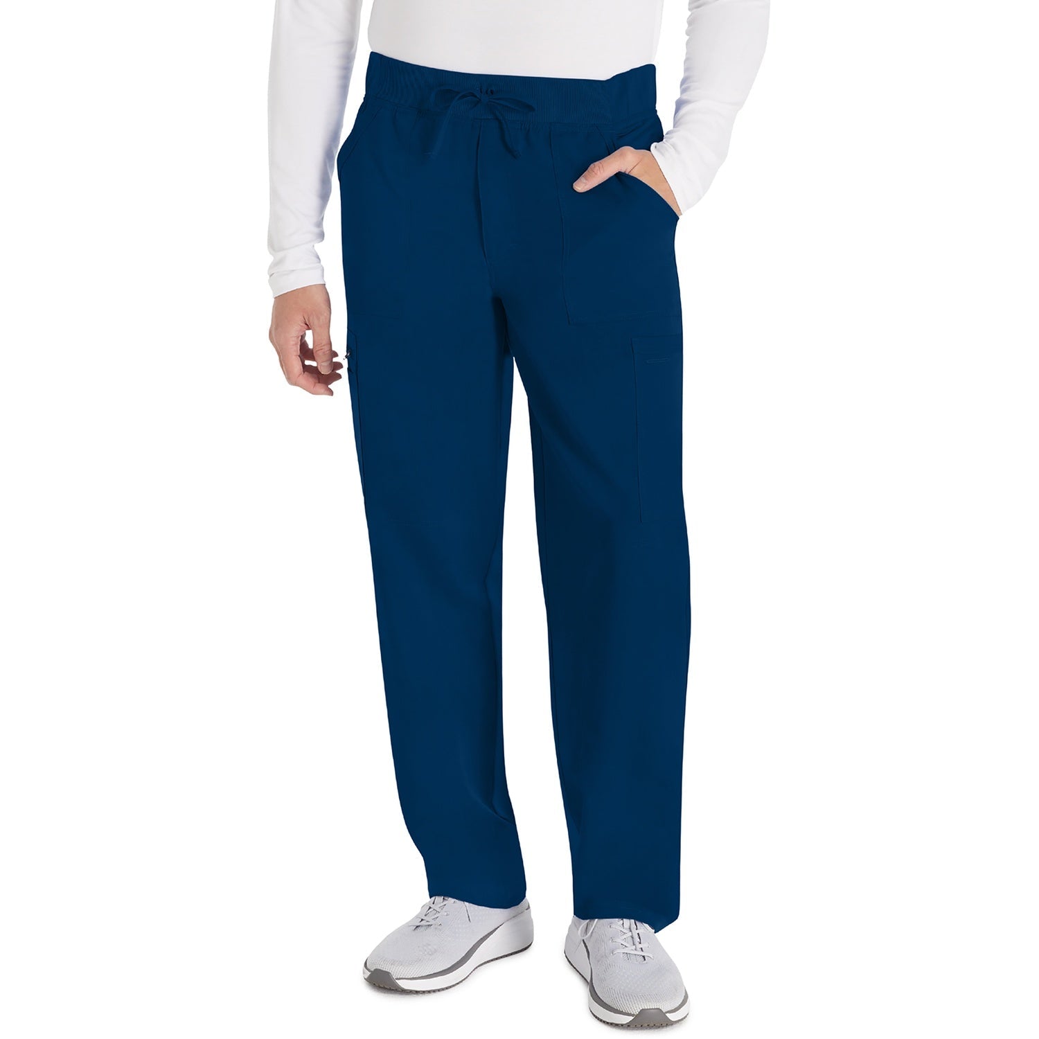 Men's Balance Mid Rise Zip Fly Straight Leg Scrub Pant