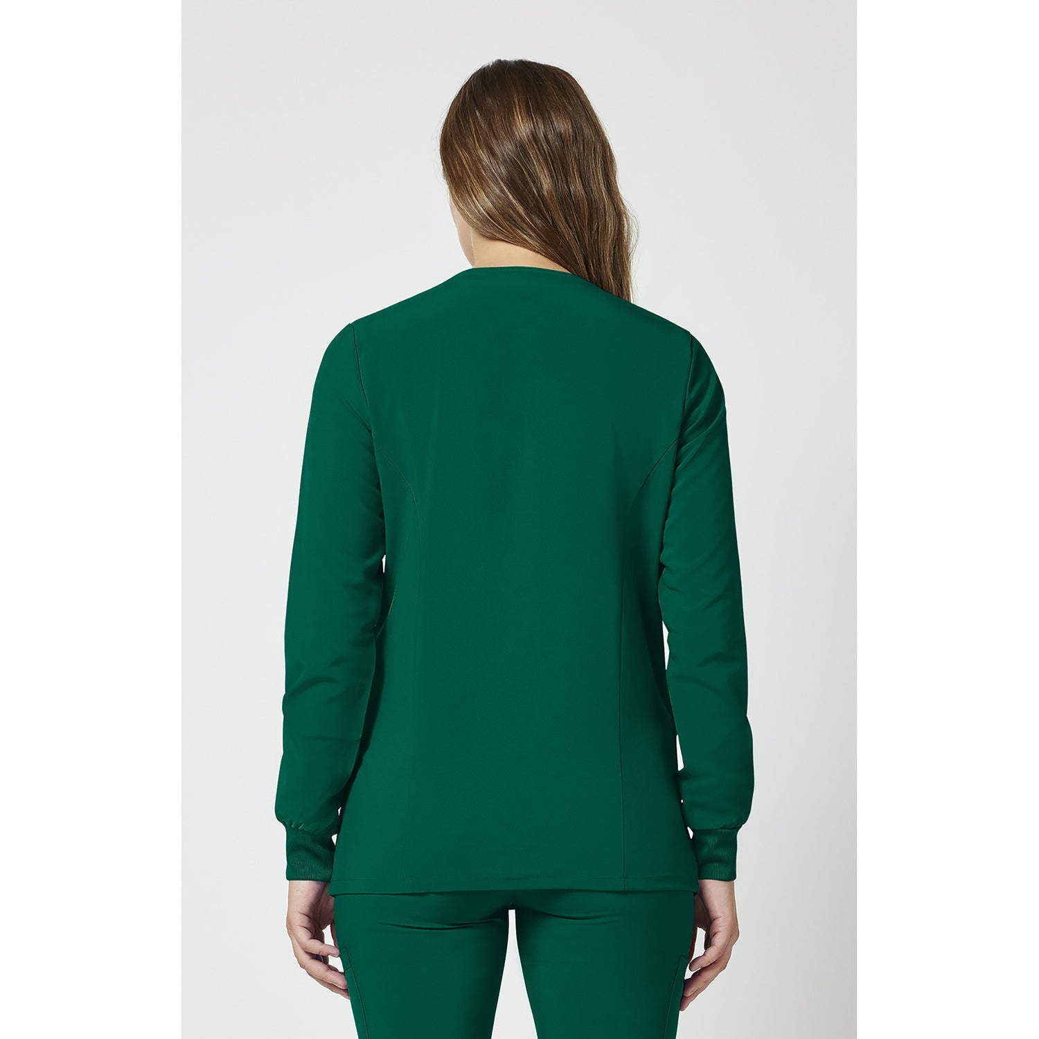 Women's EDS Essentials Snap Front Warm-Up Scrub Jacket - Image 2