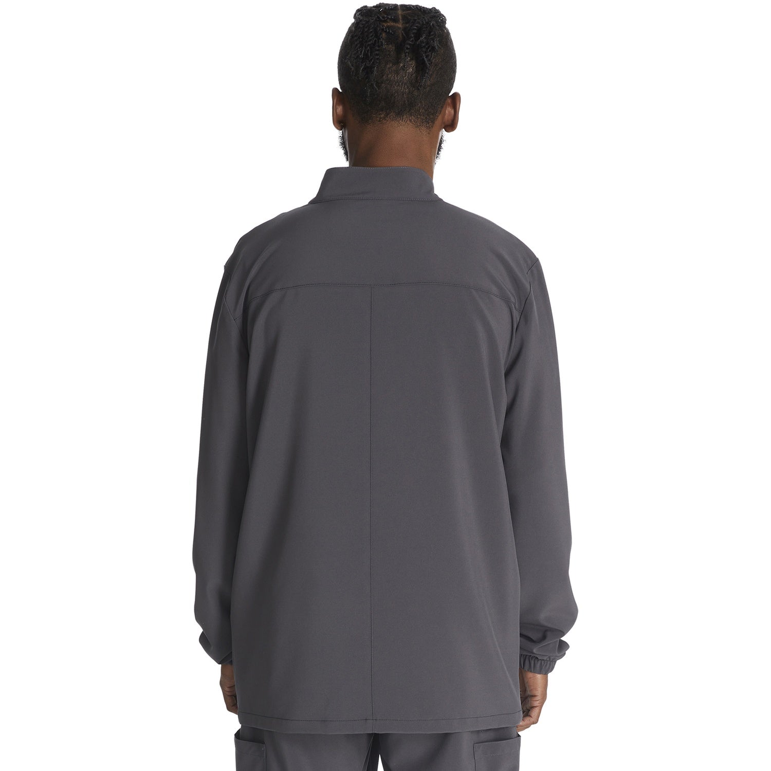 Men's EDS Essentials Zip Front Scrub Jacket - Image 2