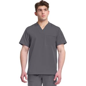 Men's Dynamix Tuckable V-Neck Scrub Top