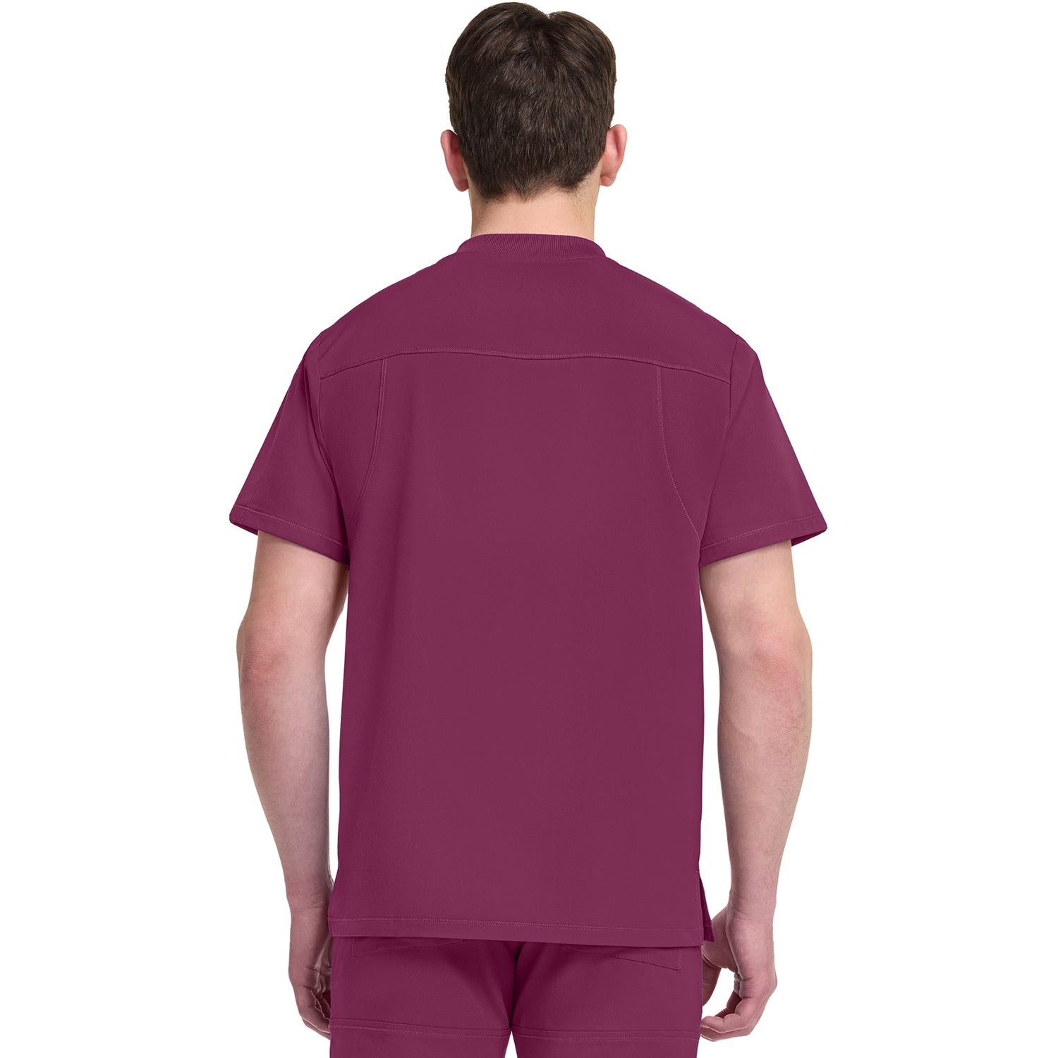Men's Dynamix Tuckable V-Neck Scrub Top - Image 2