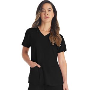 Women's EDS Essentials V-Neck Scrub Top