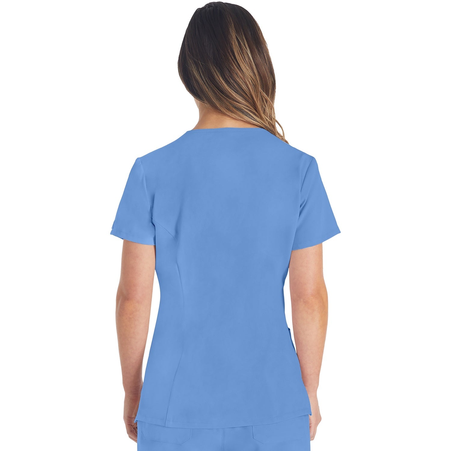 Women's EDS Essentials V-Neck Scrub Top - Image 2