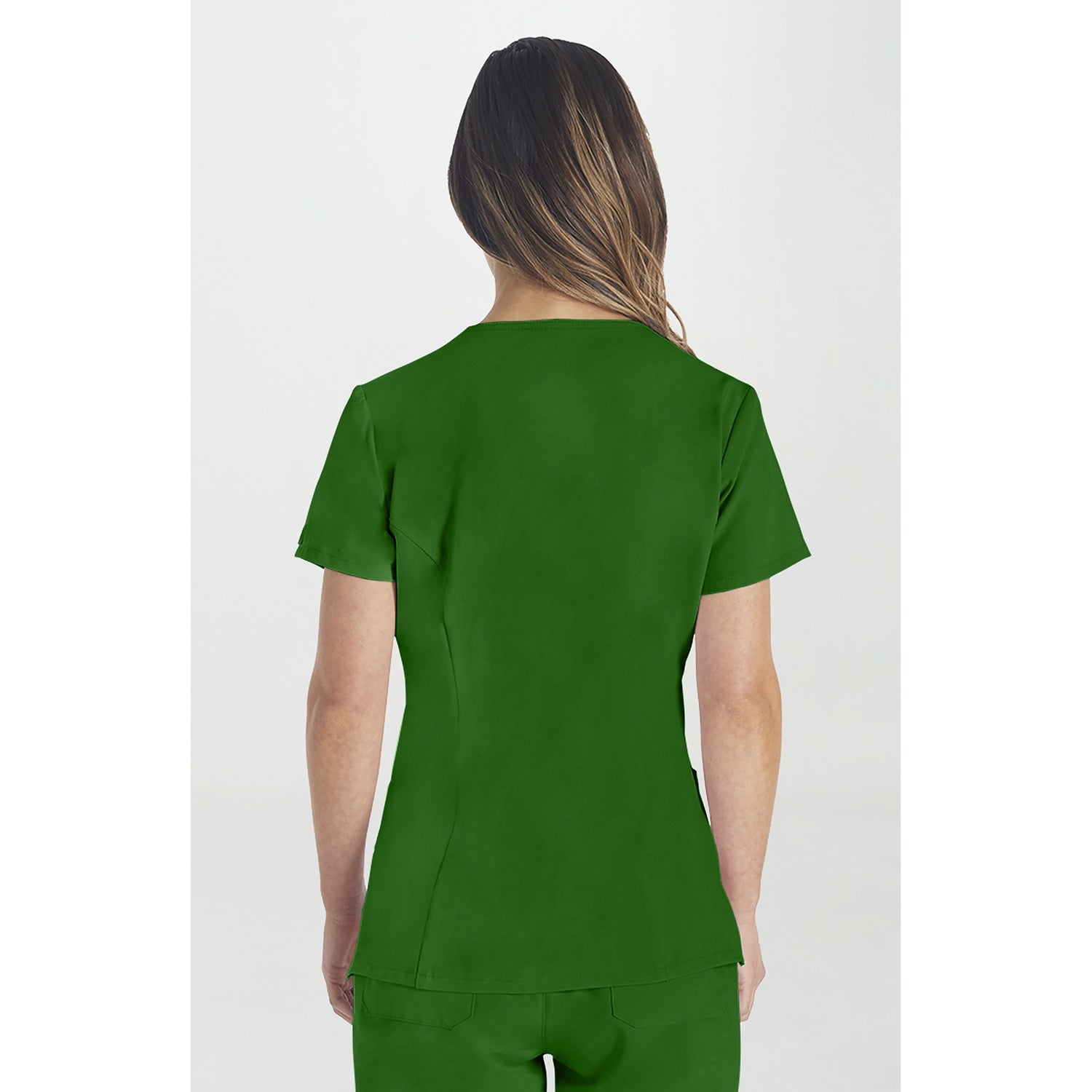 Women's EDS Essentials V-Neck Scrub Top - Image 2
