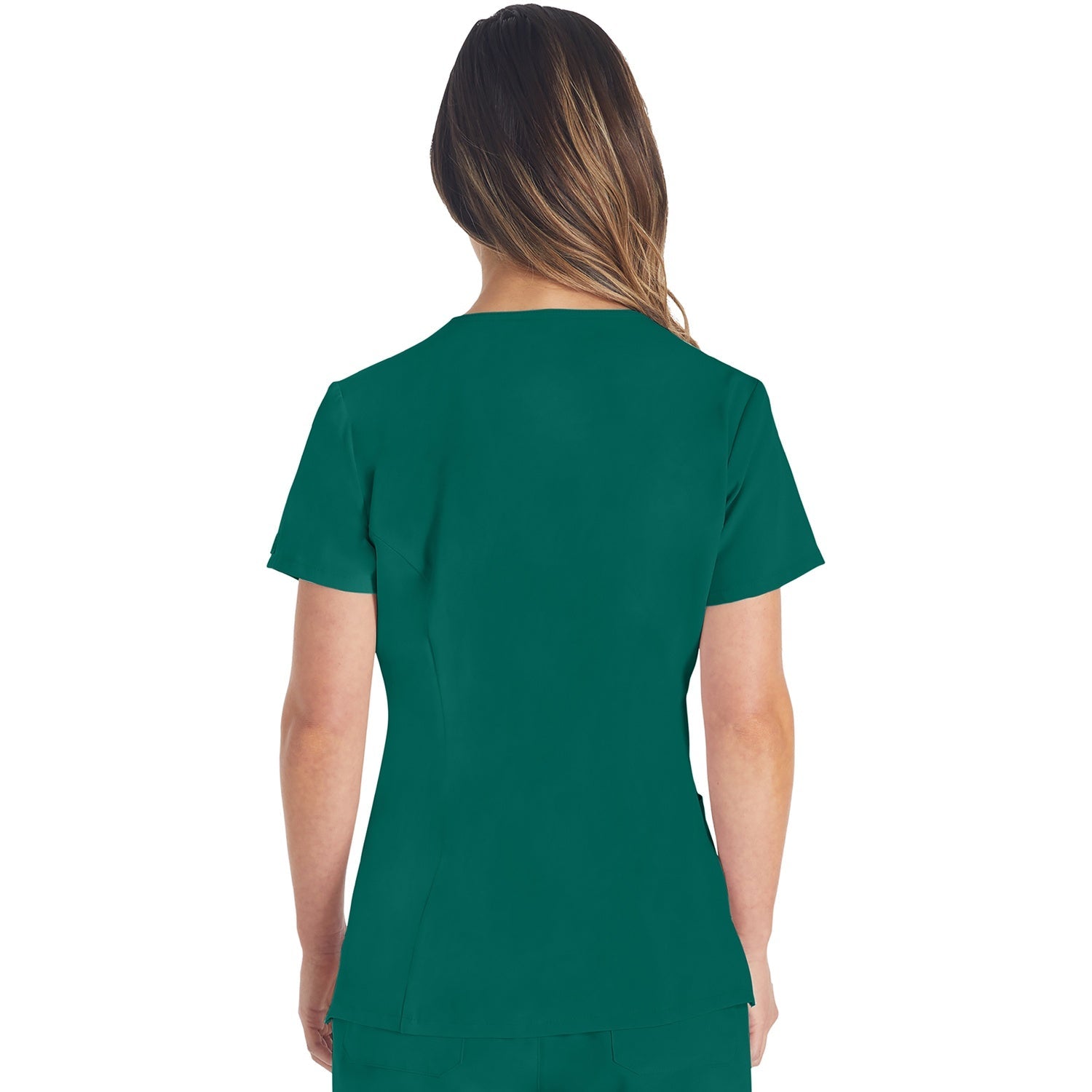 Women's EDS Essentials V-Neck Scrub Top - Image 2