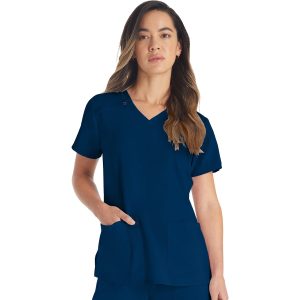 Women's EDS Essentials V-Neck Scrub Top