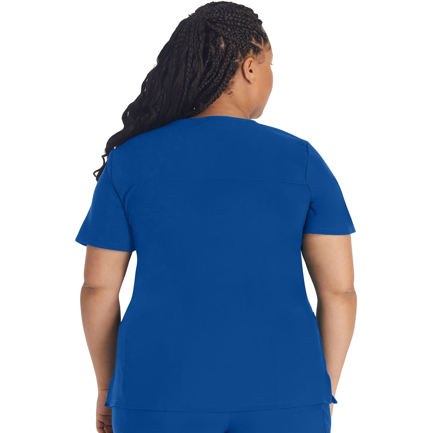 Women's EDS Essentials Mock Wrap Scrub Top - Image 2