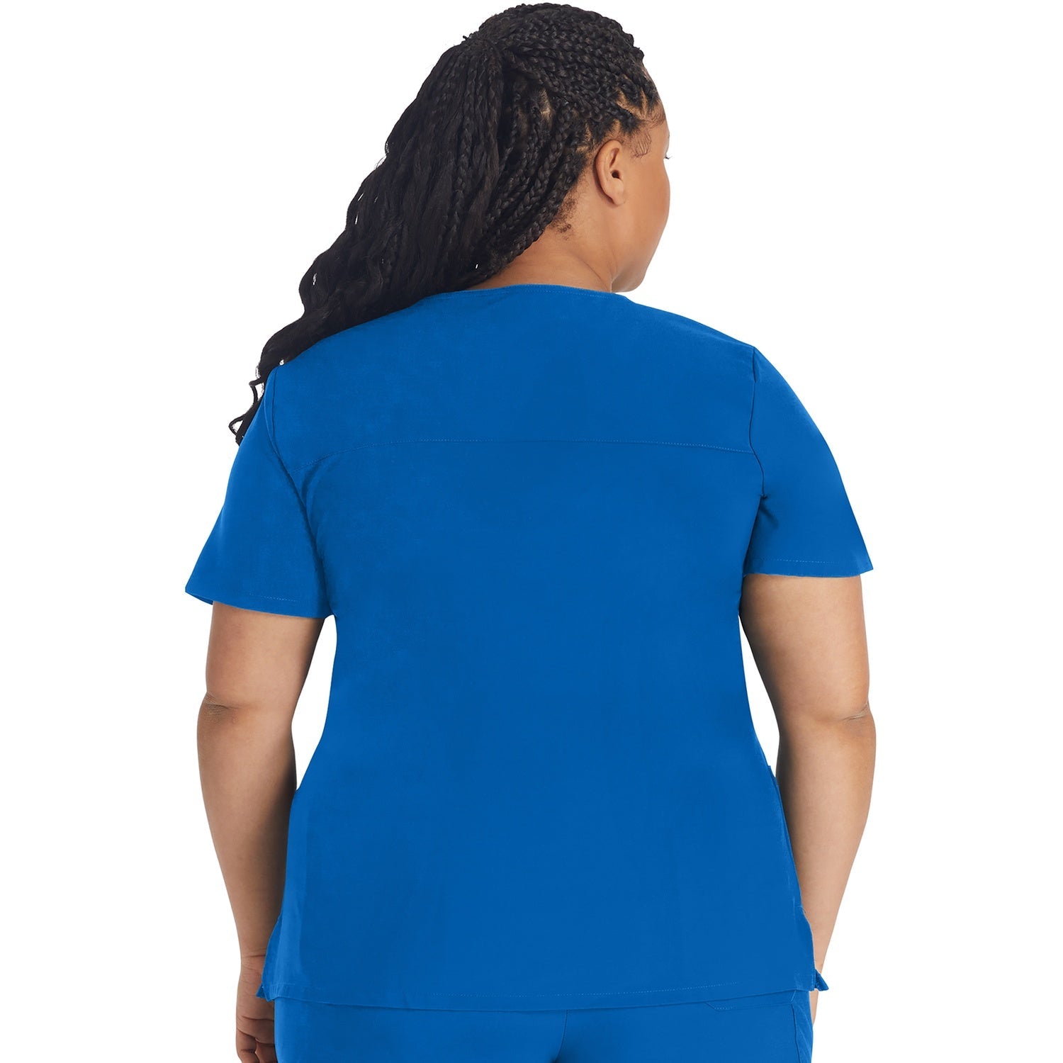 Women's EDS Essentials Mock Wrap Scrub Top - Image 2