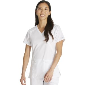 Women's EDS Essentials Mock Wrap Scrub Top