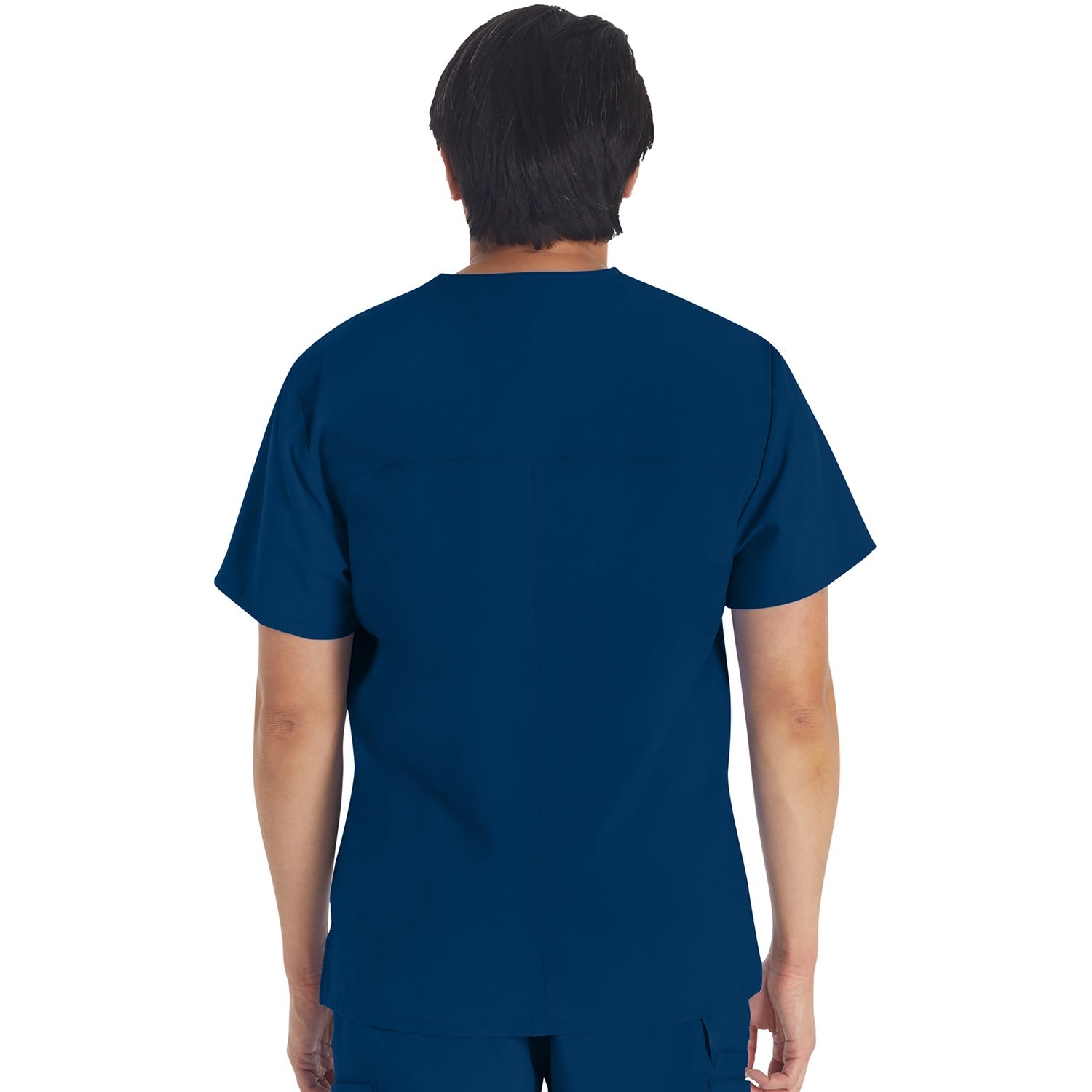 Men's EDS Essentials V-Neck Scrub Top - Image 2