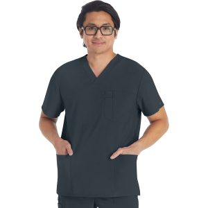 Men's EDS Essentials V-Neck Scrub Top