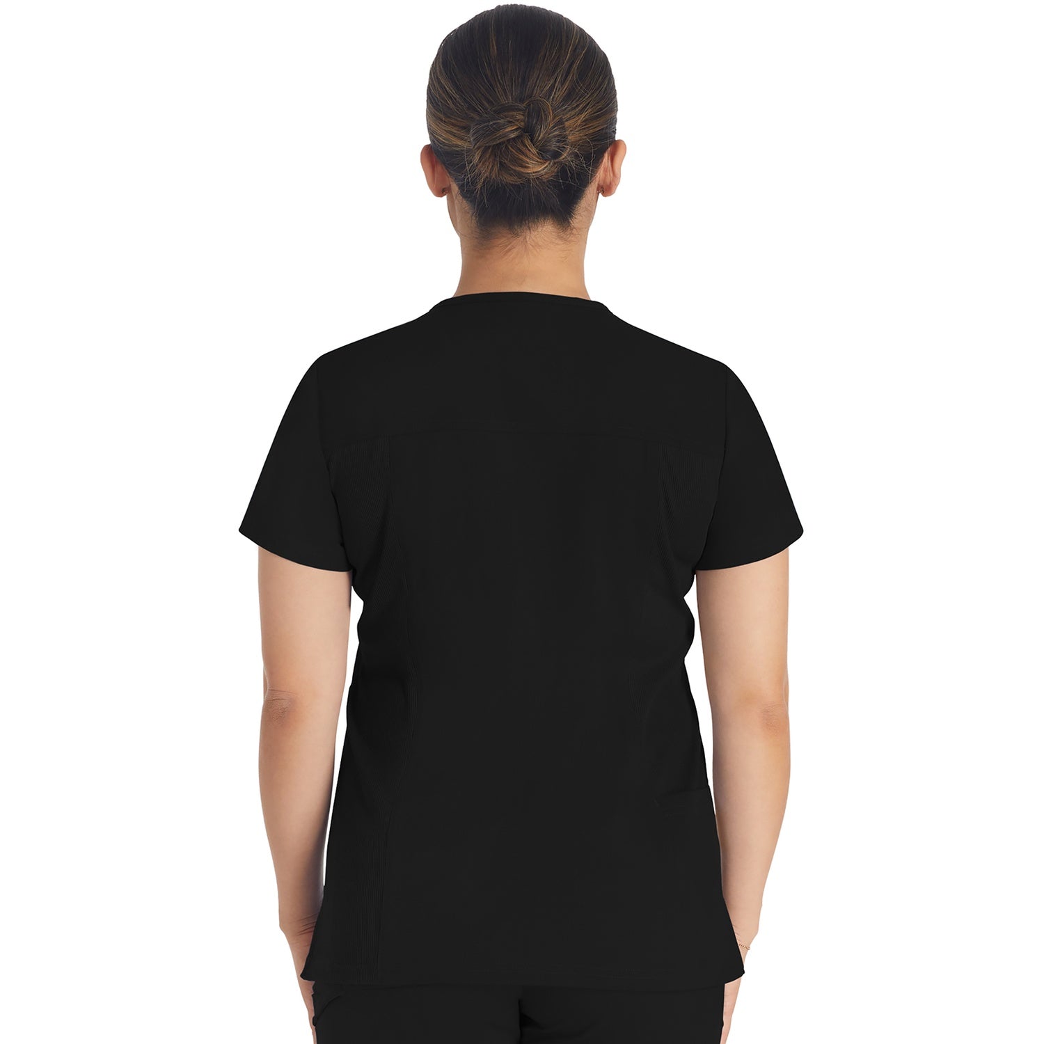 Women's Balance Notched V-Neck Scrub Top - Image 2